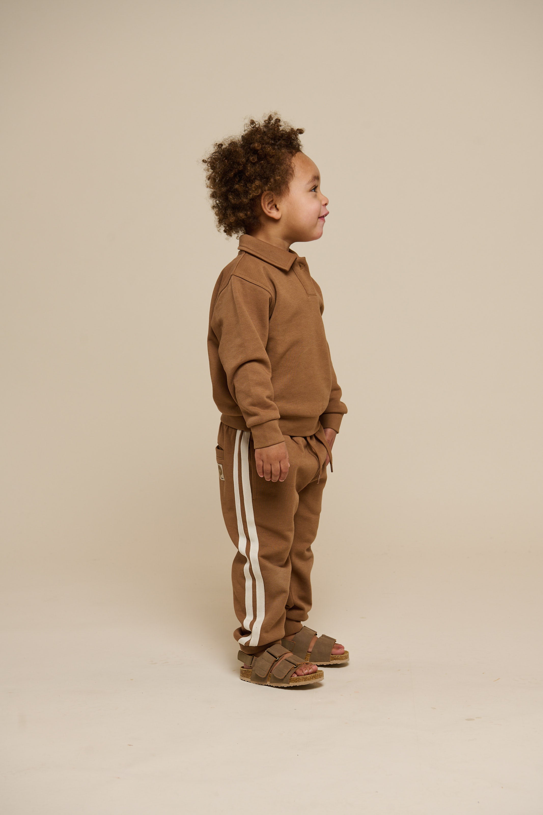 Sweatpants mit Tape - Kids - Coconut | 101259 Carter