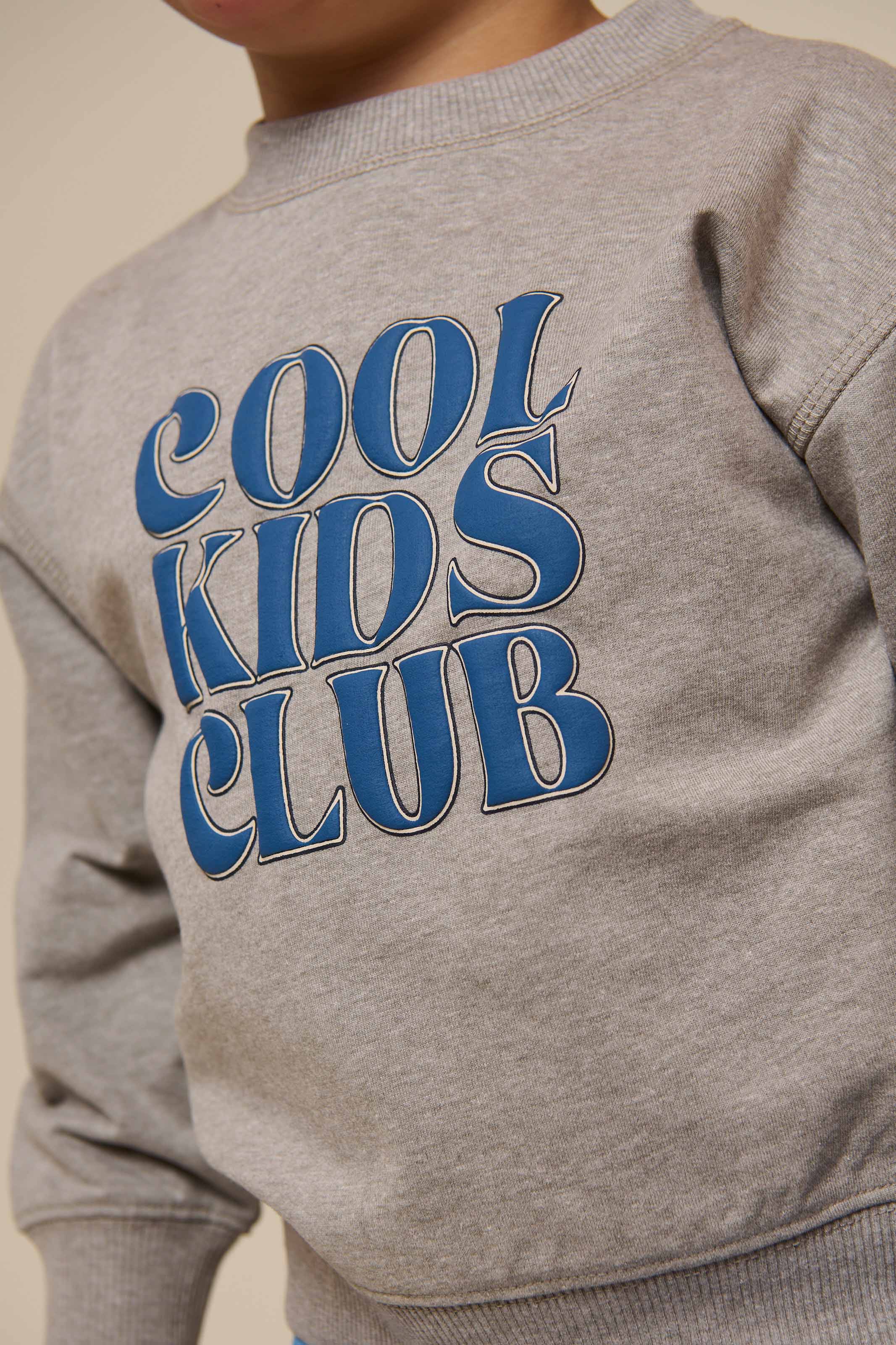 Crewneck-Sweatshirt - Kids - Grey melange | 101161 Nathan
