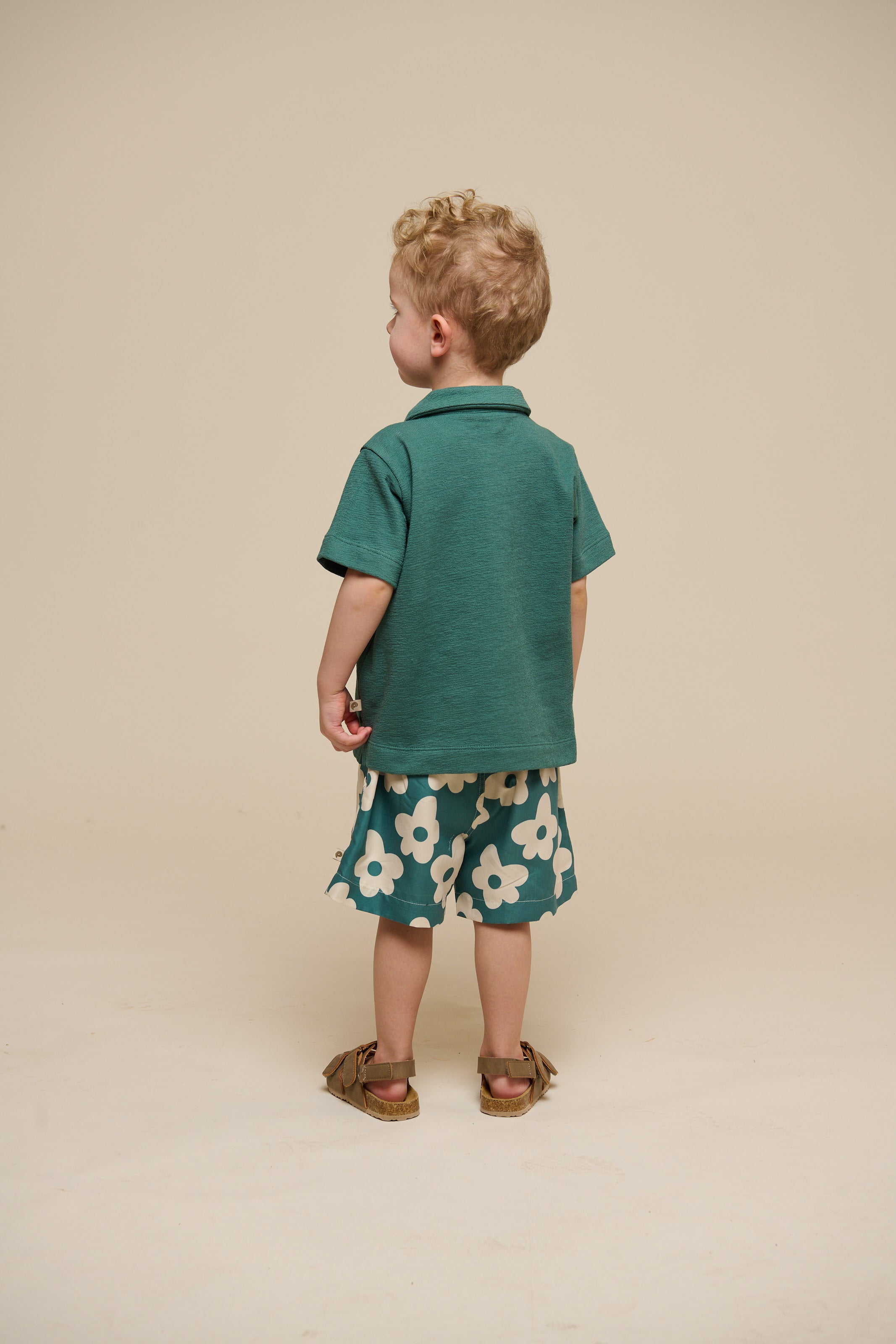 Strukturiertes Jersey-Poloshirt - Kids - Tropical Green | 101215 Sonny