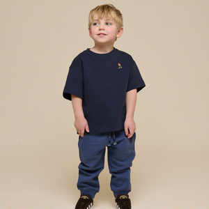 Sweat Hose - Kids - Indigo Blue Melange | 100894 Justin