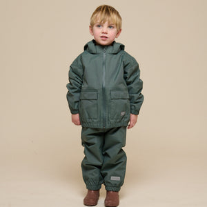 Shell Hose - Kids - Dusty Dark Green | 100507 Dundee