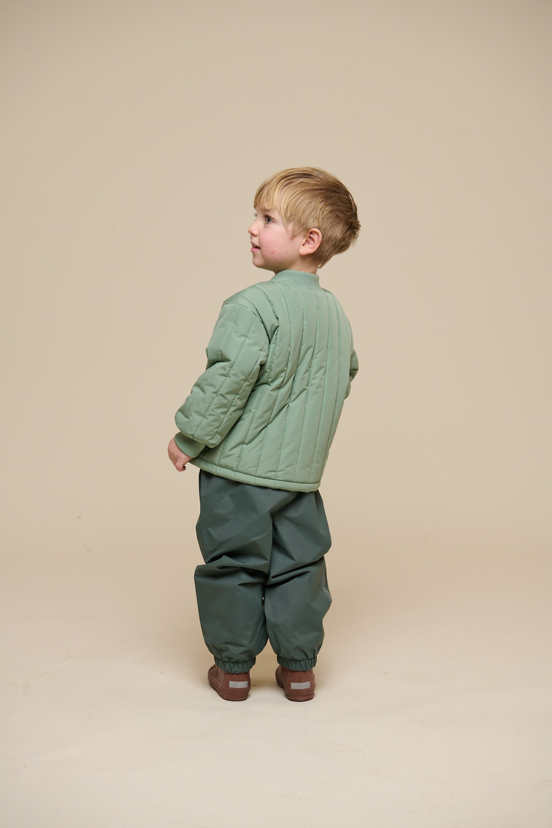 Thermo-Tech-Jacke - Kids - Dusty Green | 101112 Athur