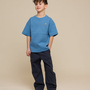 Canvas-Hose - Tween - Navy | 101135 Isack