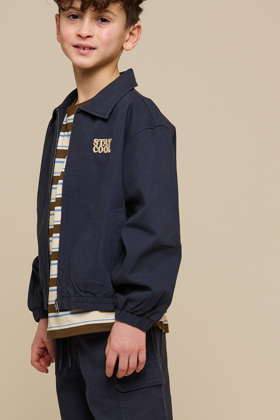 Canvas-Bomberjacke - Tween - Navy | 101139 Isack