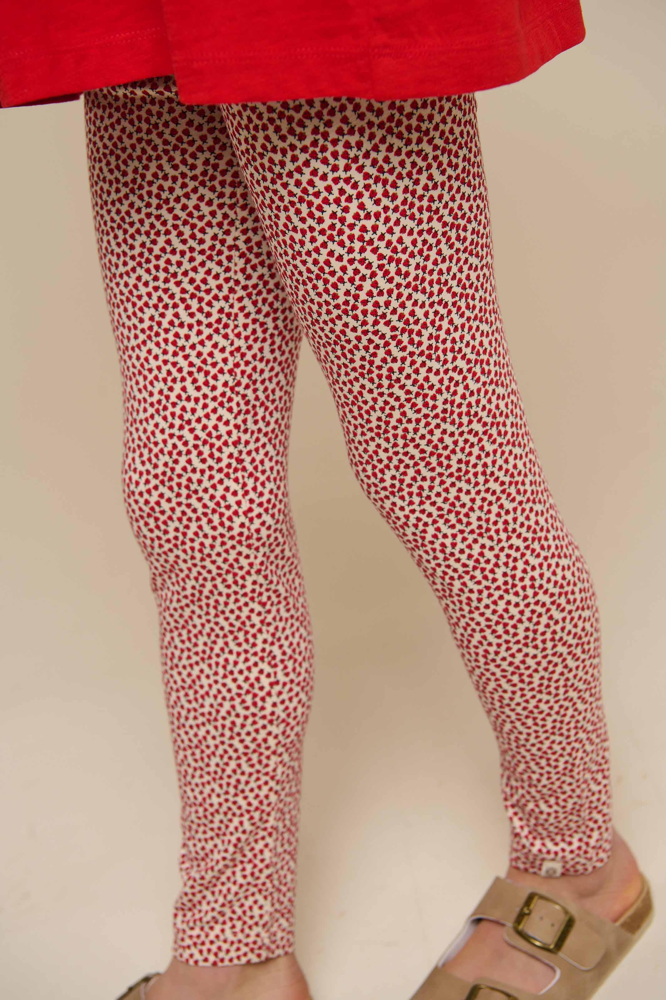 Jersey-Leggings - Tween - Cherry Red | 101230 Lea
