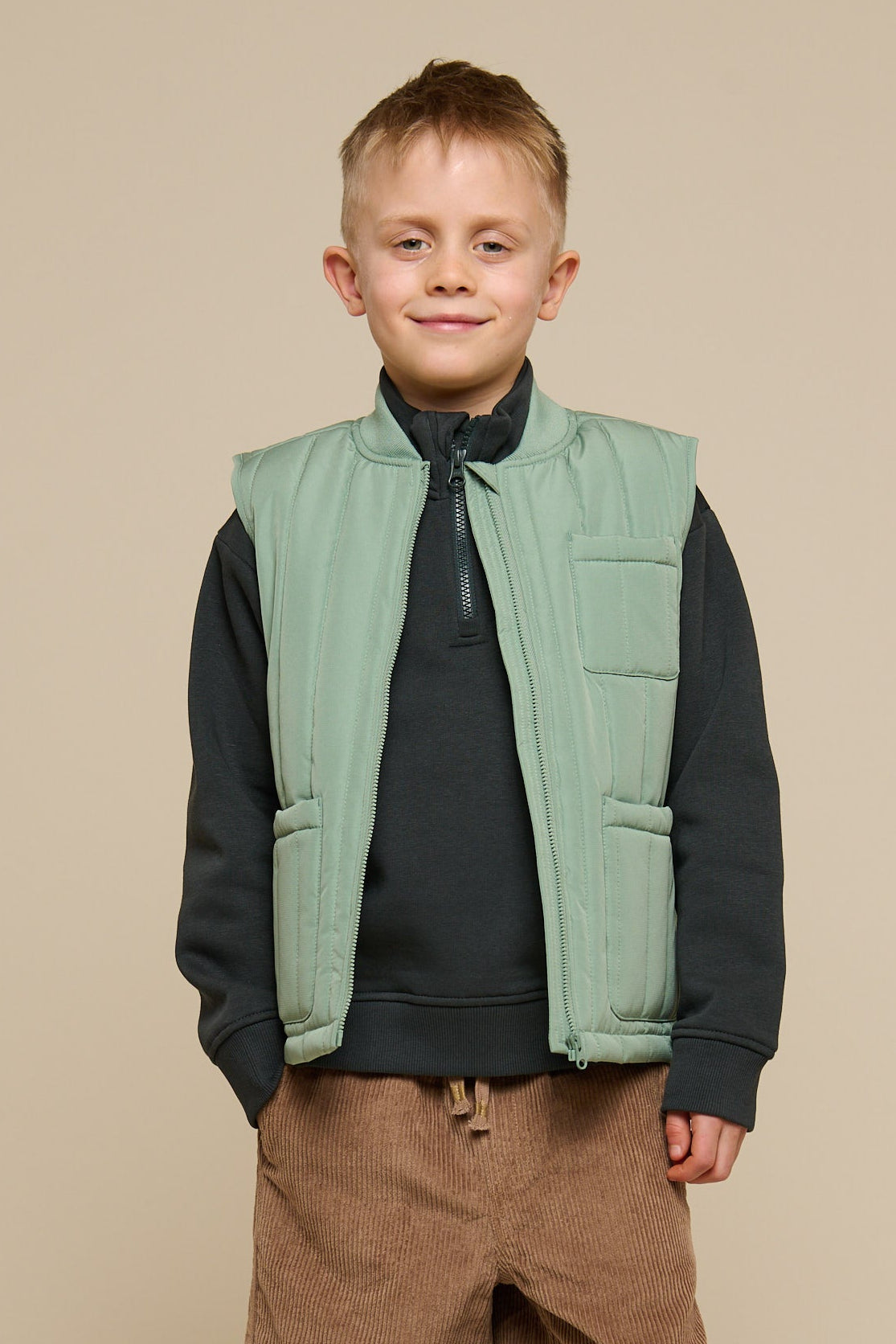 Thermo Tech Weste - Tween - Dusty Green | 101117 Athur