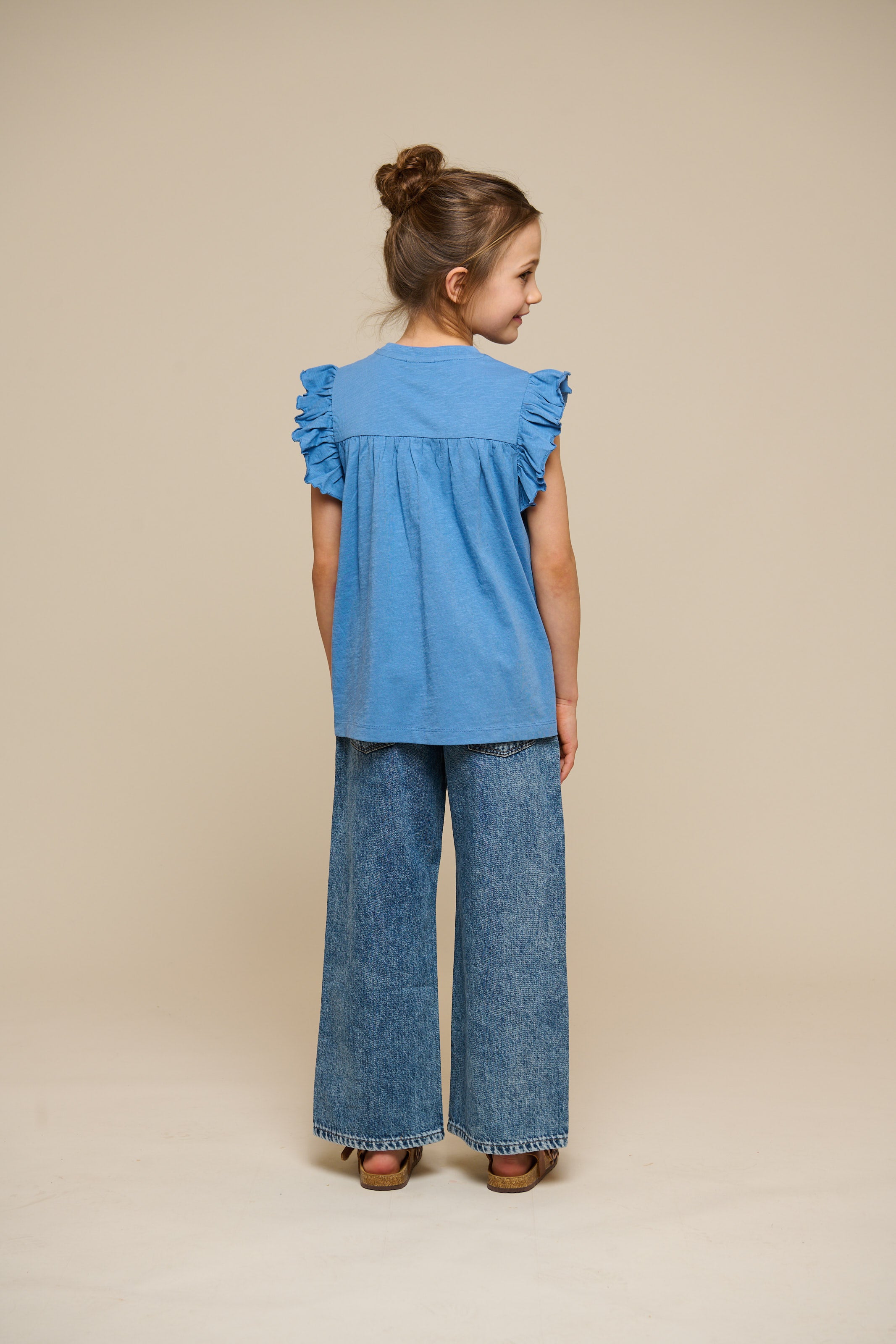Jerseybluse - Tween - Blue | 101331 Lucia