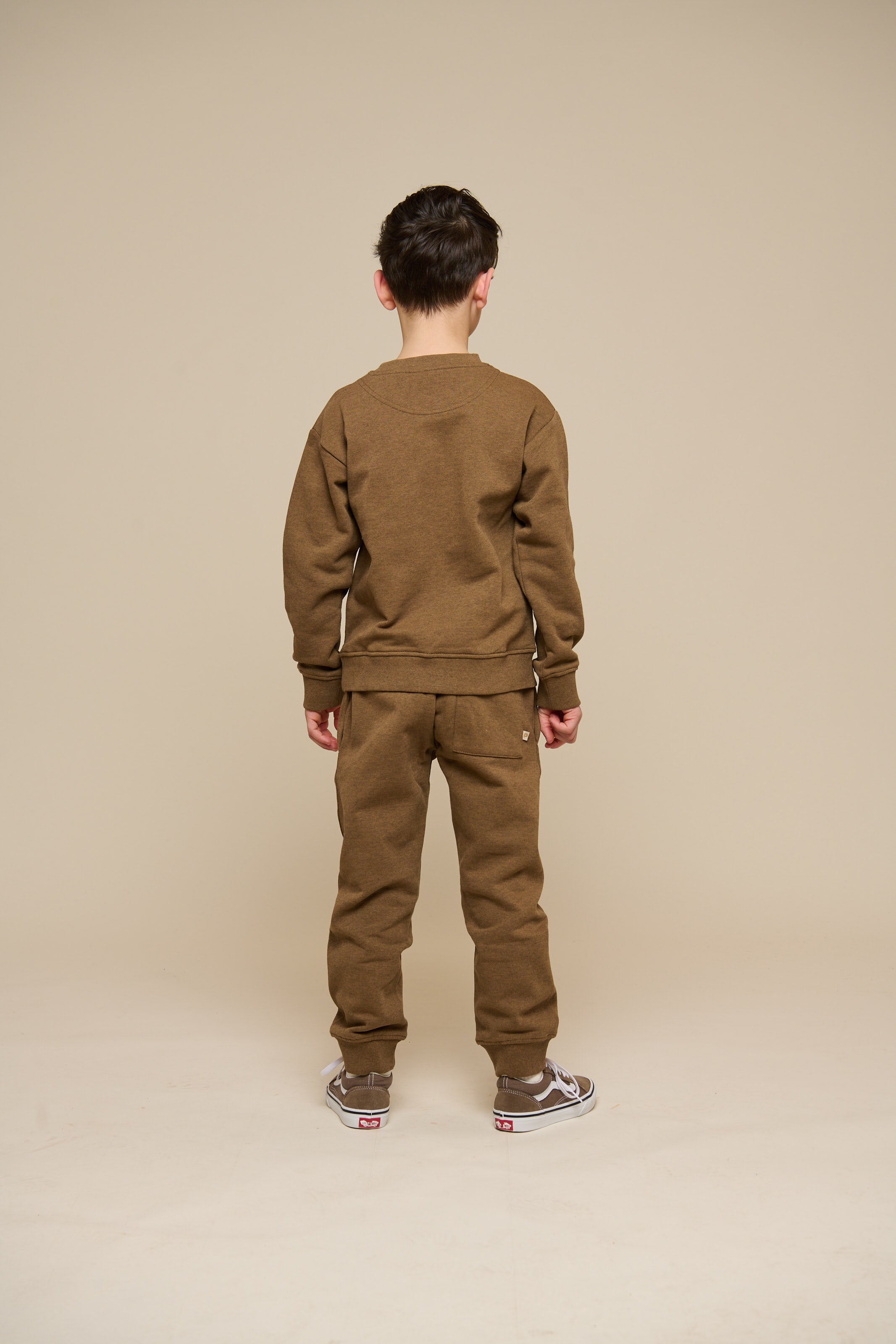 Sweatshirt mit Rundhalsausschnitt - Tween - Coffe Melange | 100891 Justin