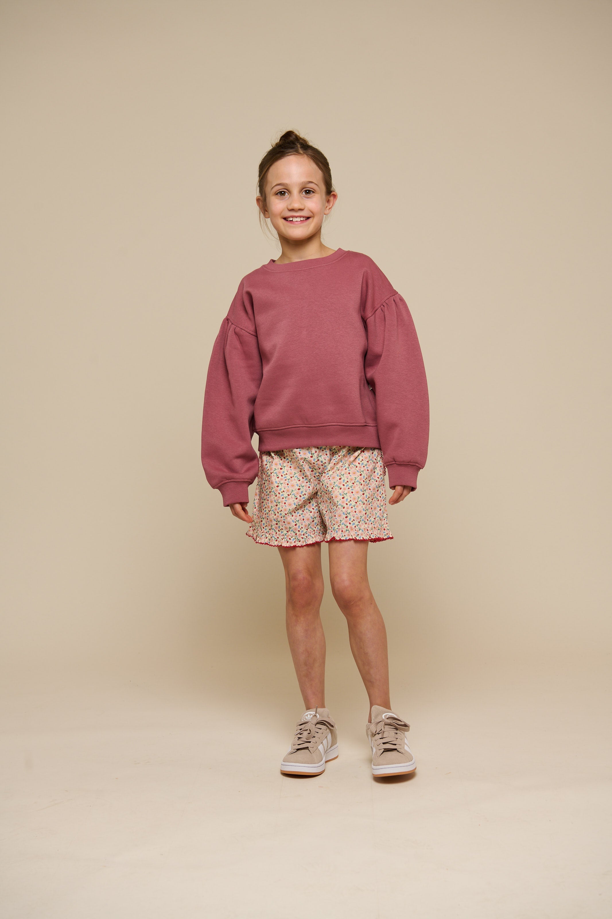 Sweatshirt mit Schleifendetail - Tween - Vintage Red | 100813 Ruth