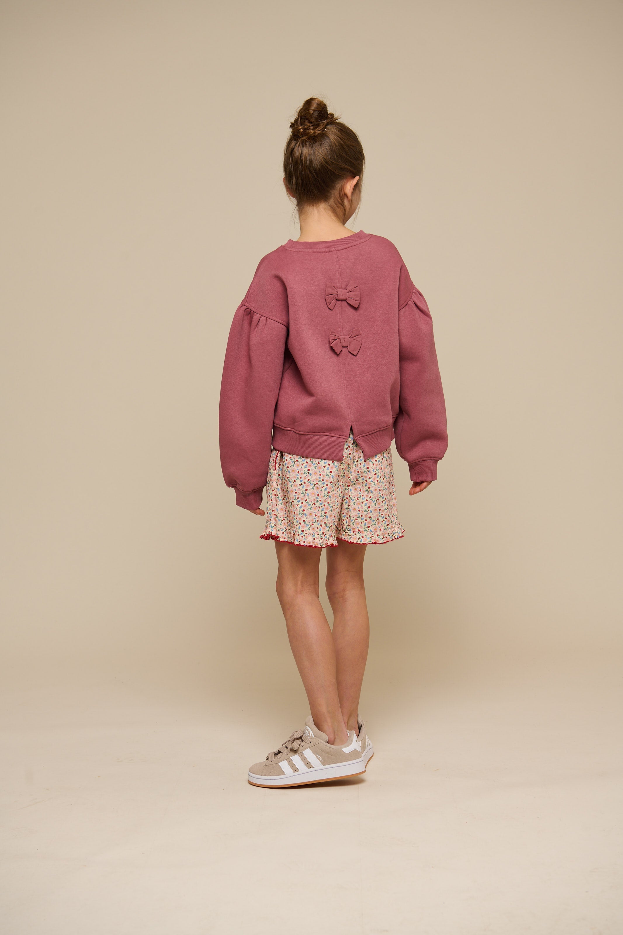 Sweatshirt mit Schleifendetail - Tween - Vintage Red | 100813 Ruth