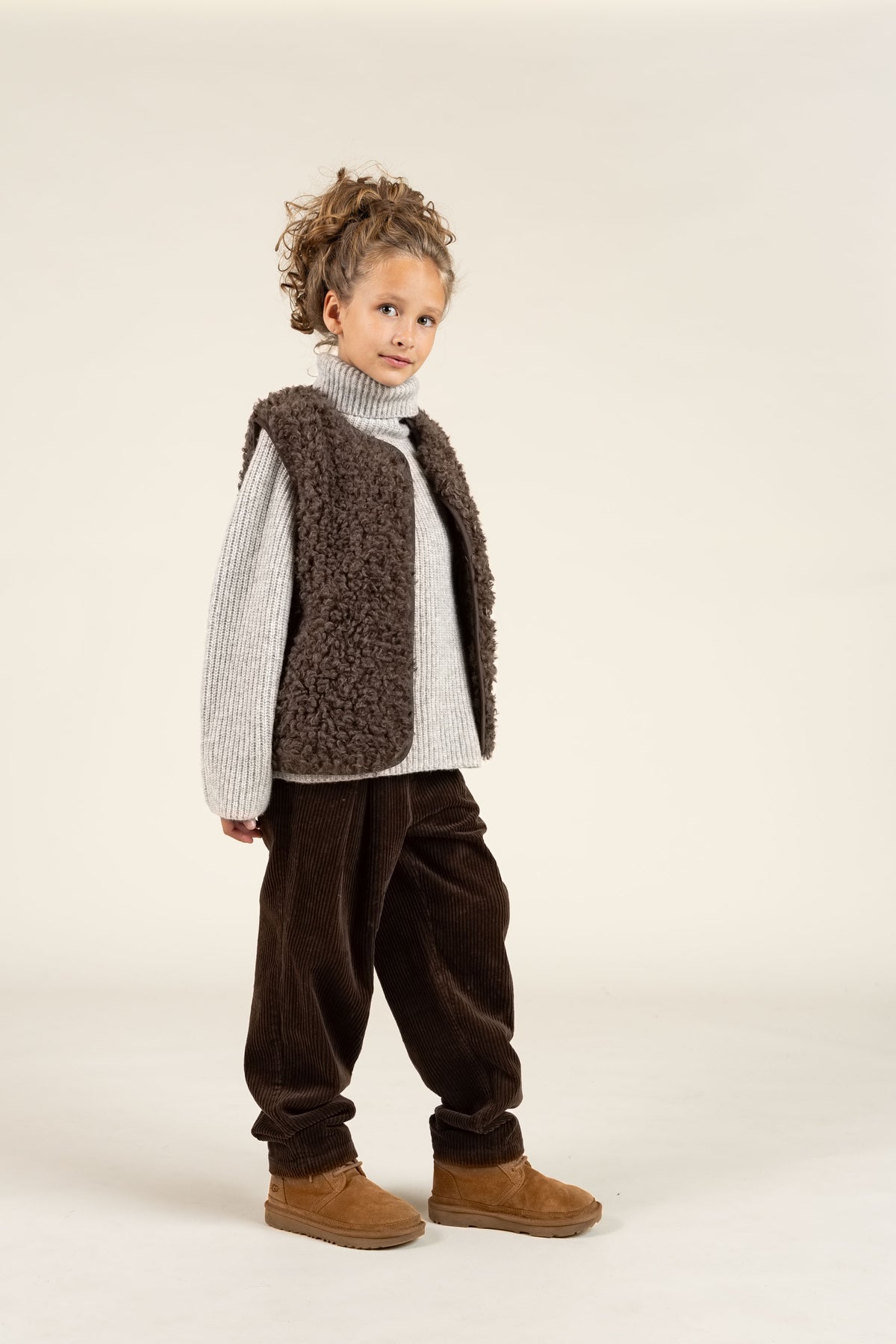 Breit-Cordhose - Tween - Chocolate | 100619 Margot