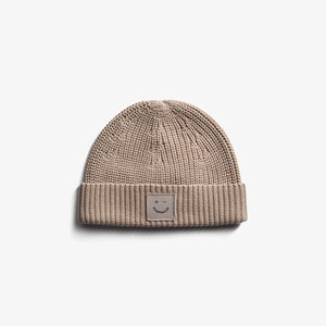 Gerippte Strickmütze - Alle - Beige