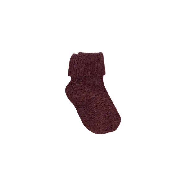 MP Gerippte Wollsocken Kids - Bordeaux | 101727 MP 589