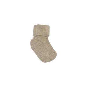 MP Gerippte Wollsocken Kids - Beige Melange | 101729 MP 589