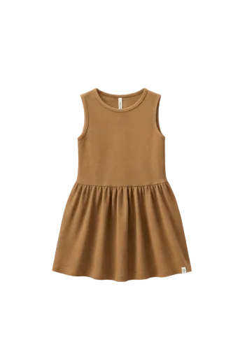 Ärmelloses Kleid aus Modalripp - Kids - Coconut | 101297 Lottie