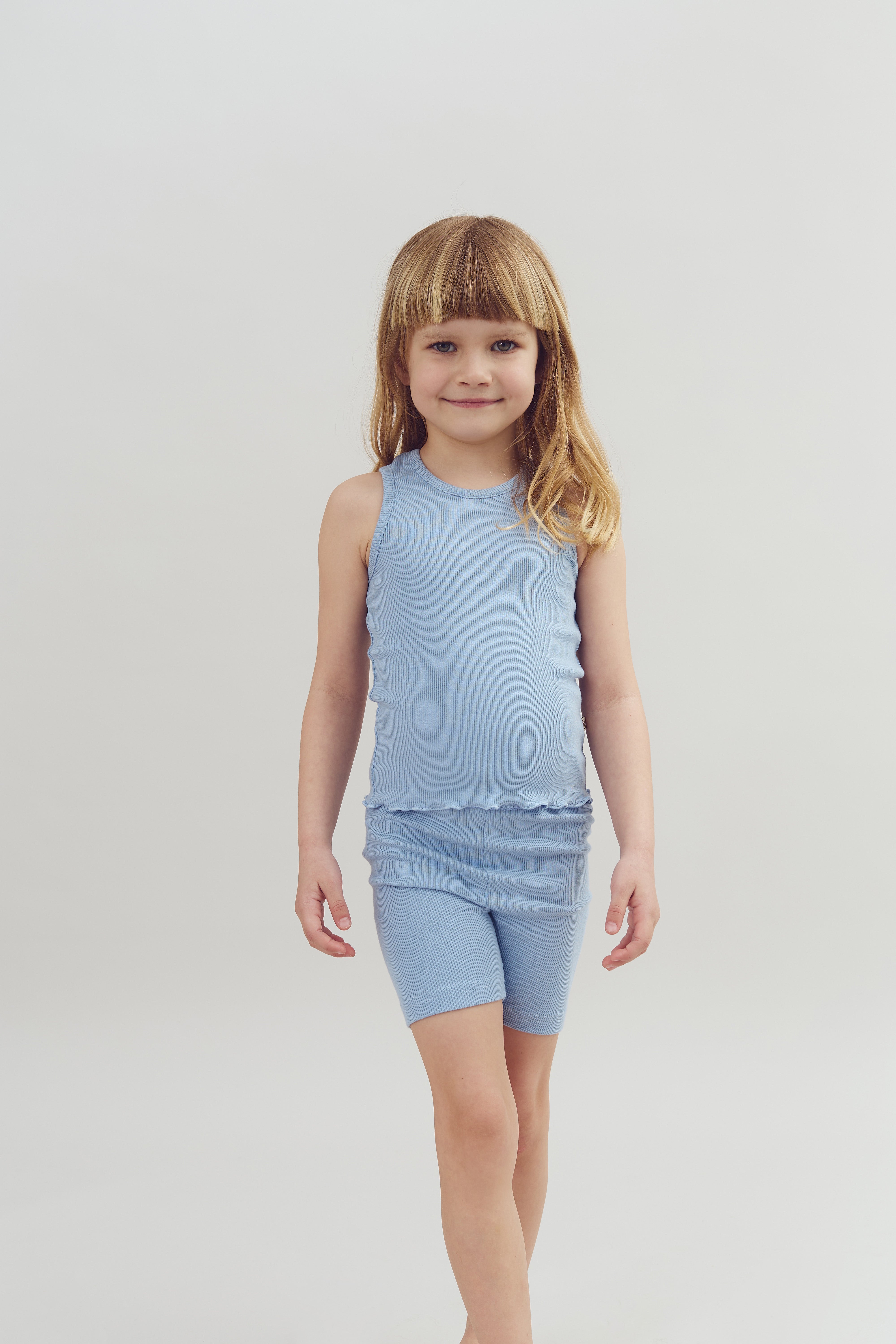 Modal-Ripp Radlerhose - Blue | 100333 Fiona