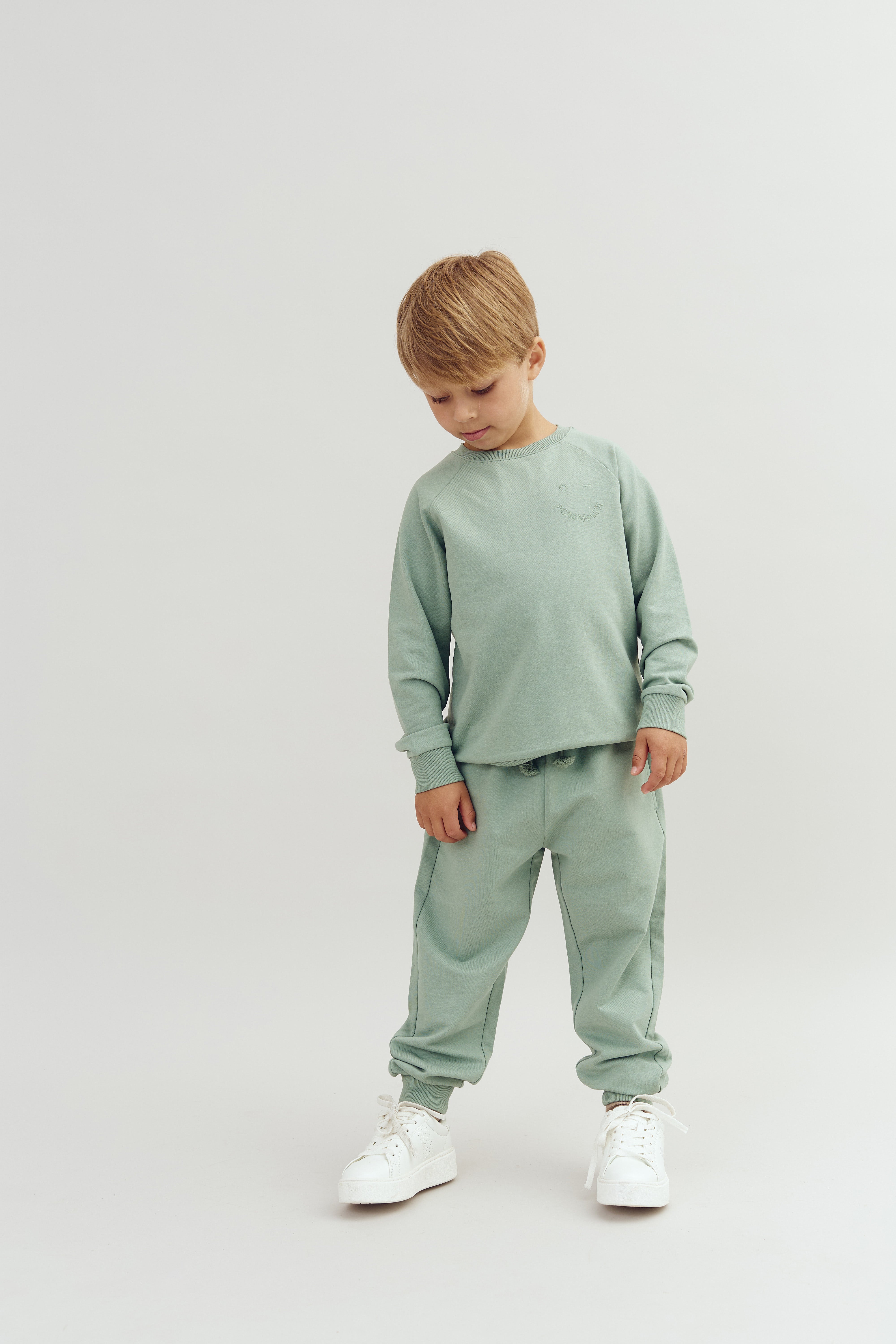 Rundhals Sweatshirt - Green | 100204 Ryan
