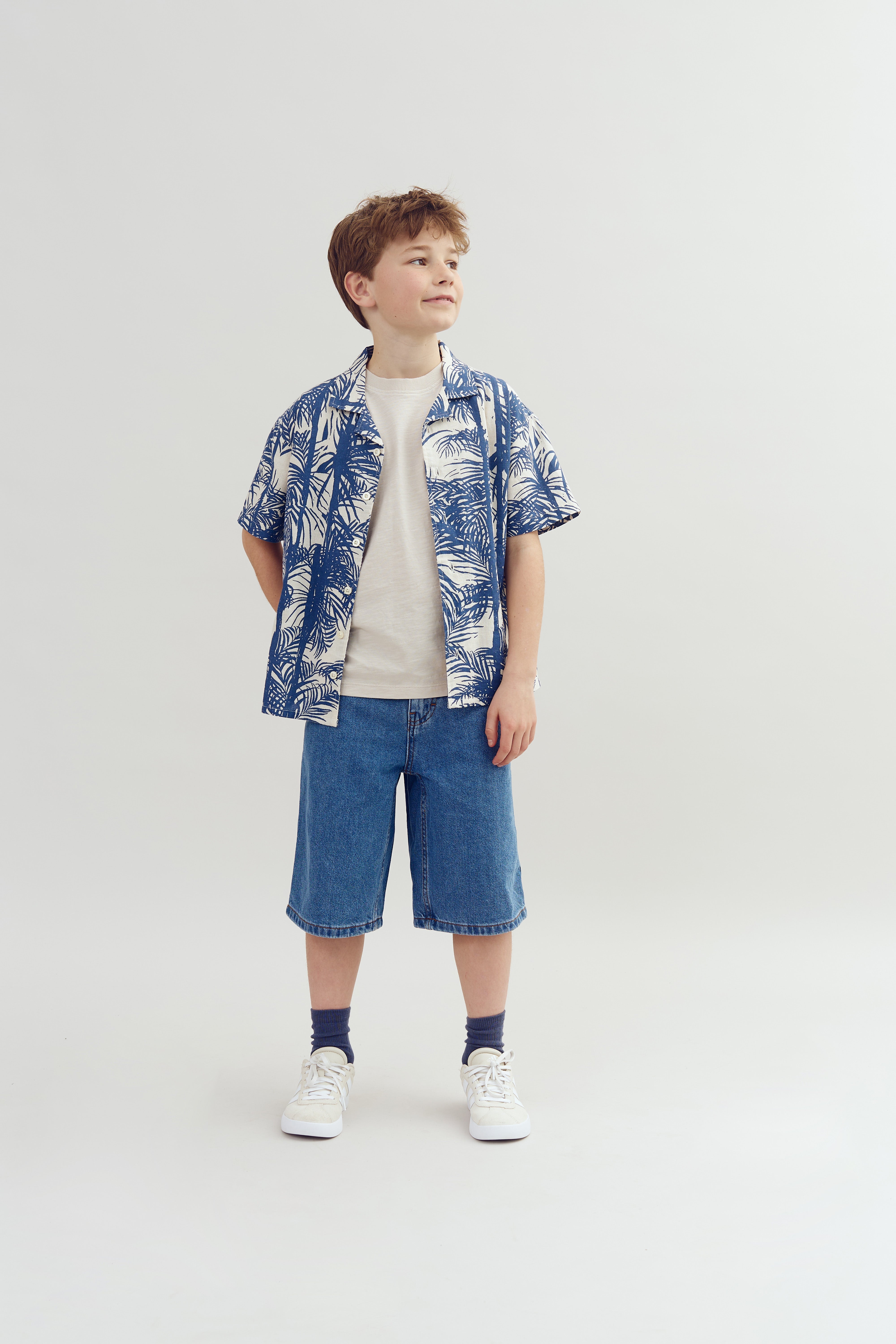 Lange Jeansshorts - Tween - Blue Denim | 100358 Sturm