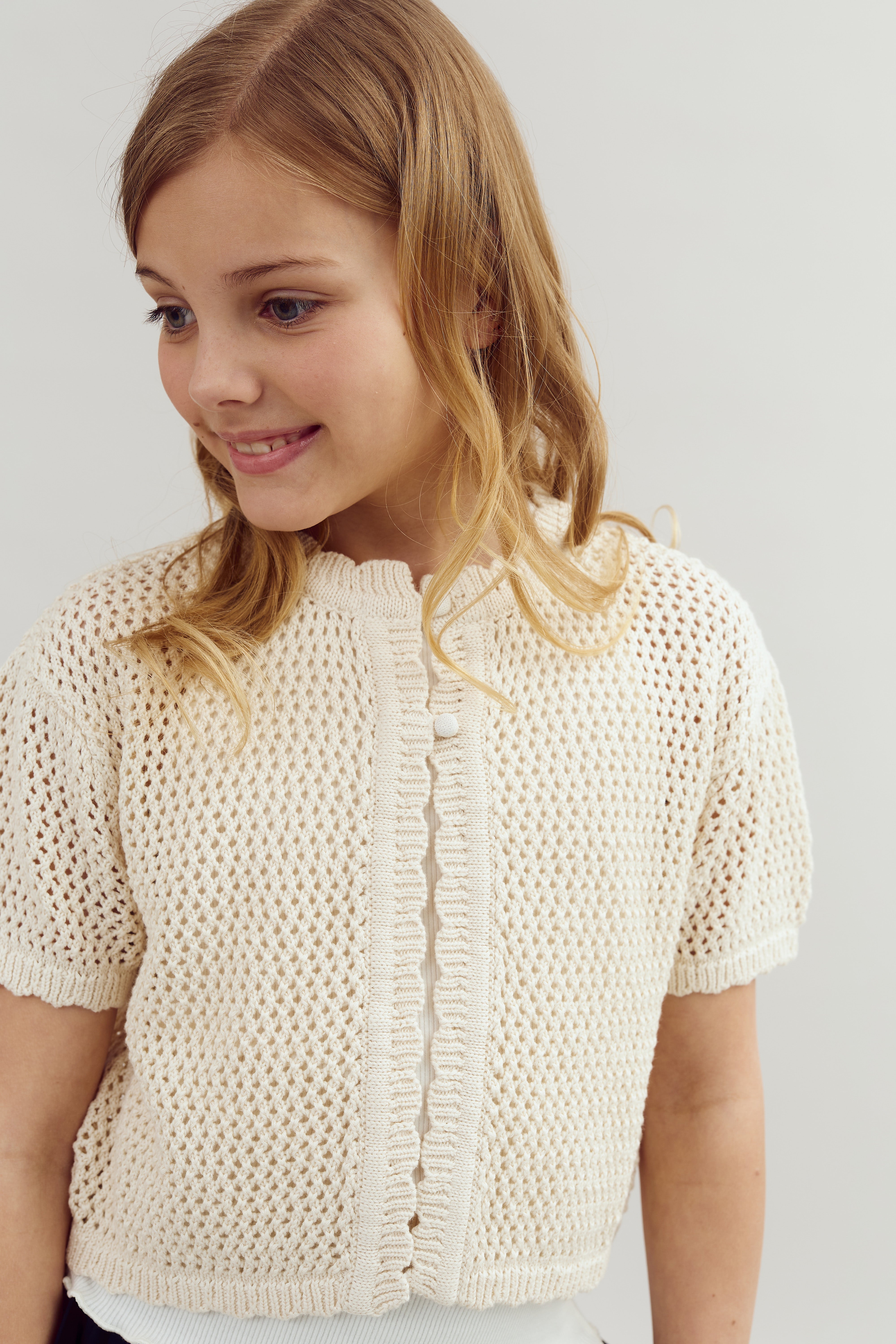 Modal-Ripp Ärmelloses Top - Tween - Off - Tween - Off White | 100452 Fiona