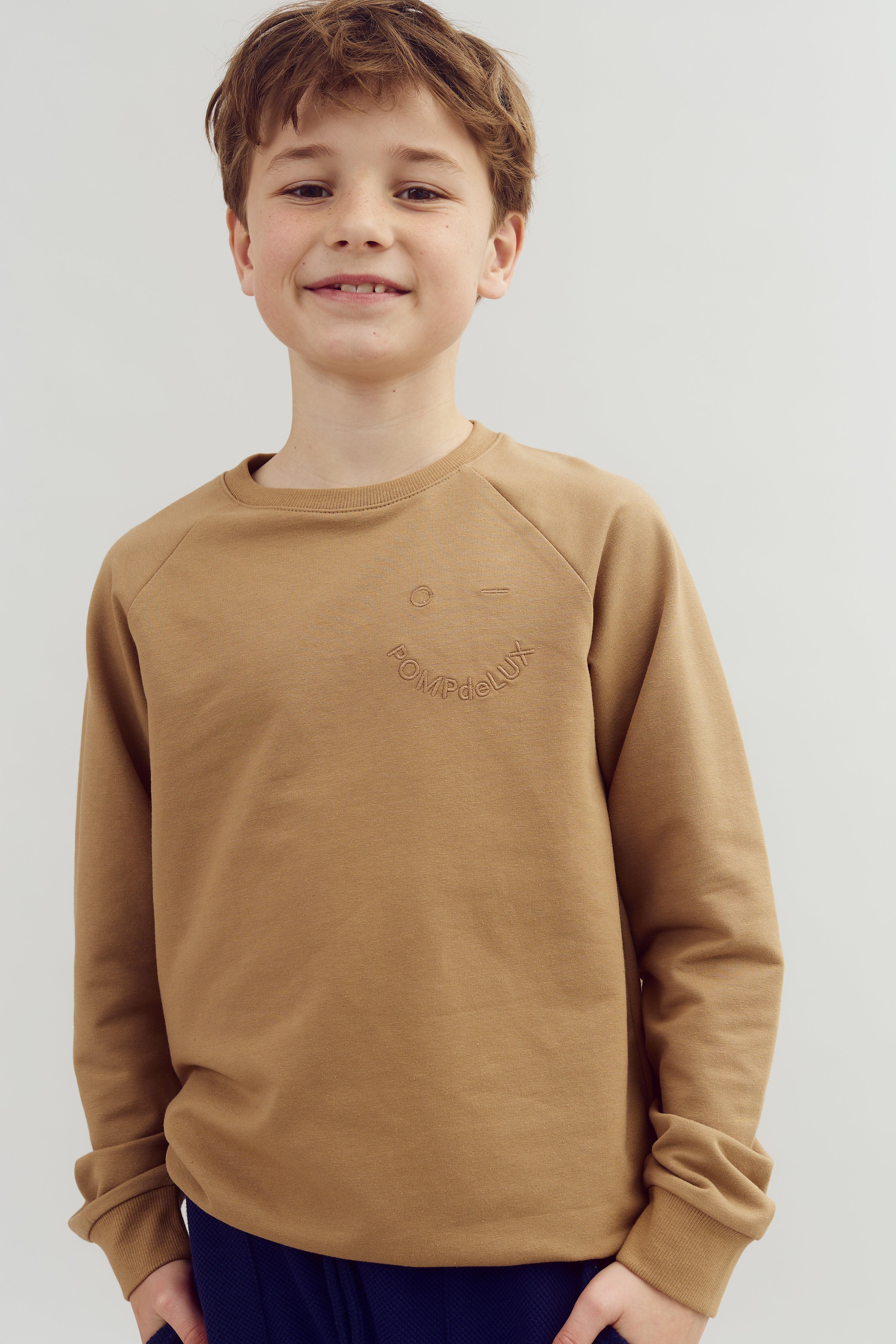 Rundhals Sweatshirt - Tween - Beige | 100364 Ryan