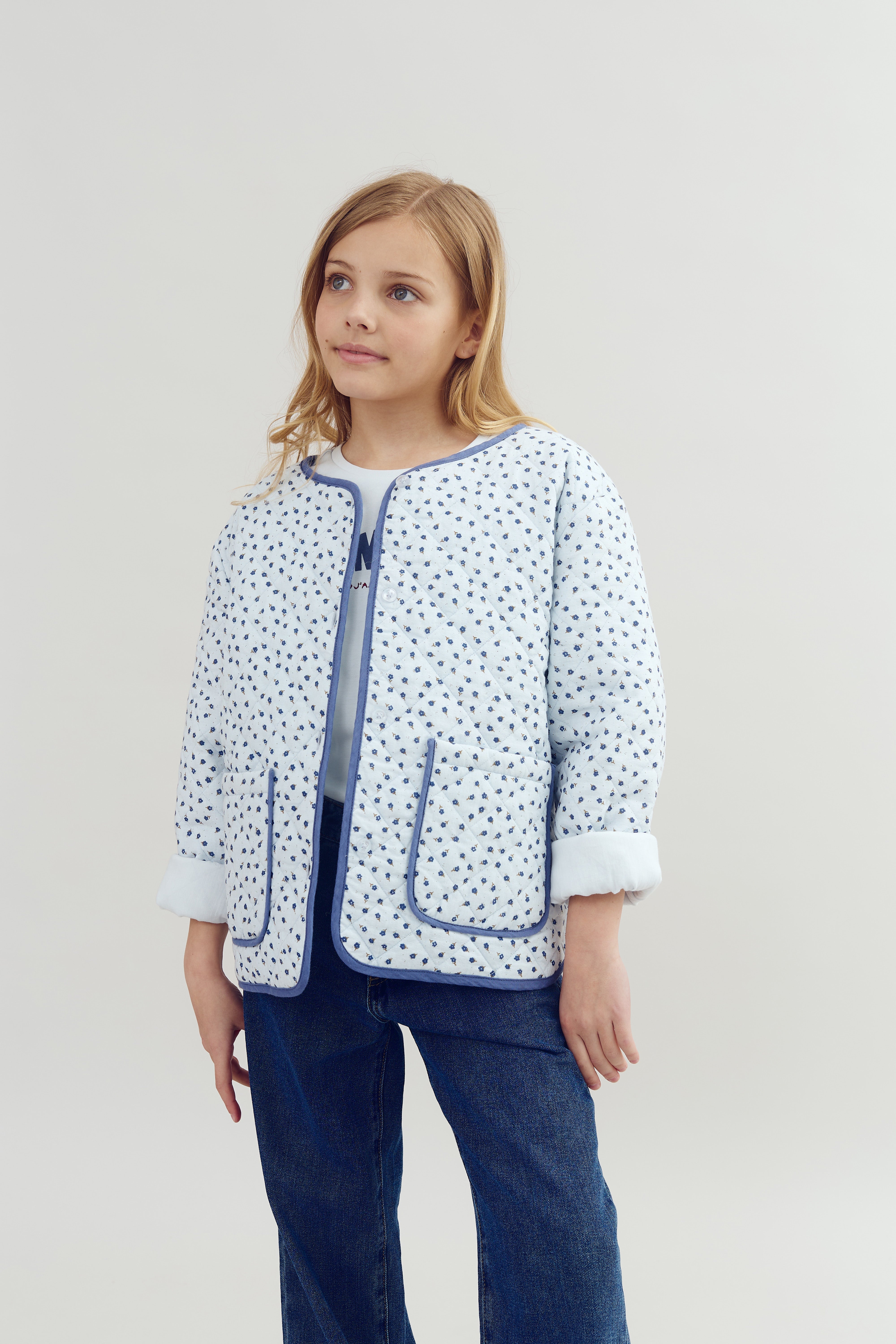 Jeans mit weitem Bein - Tweens - Dark Blue Denim