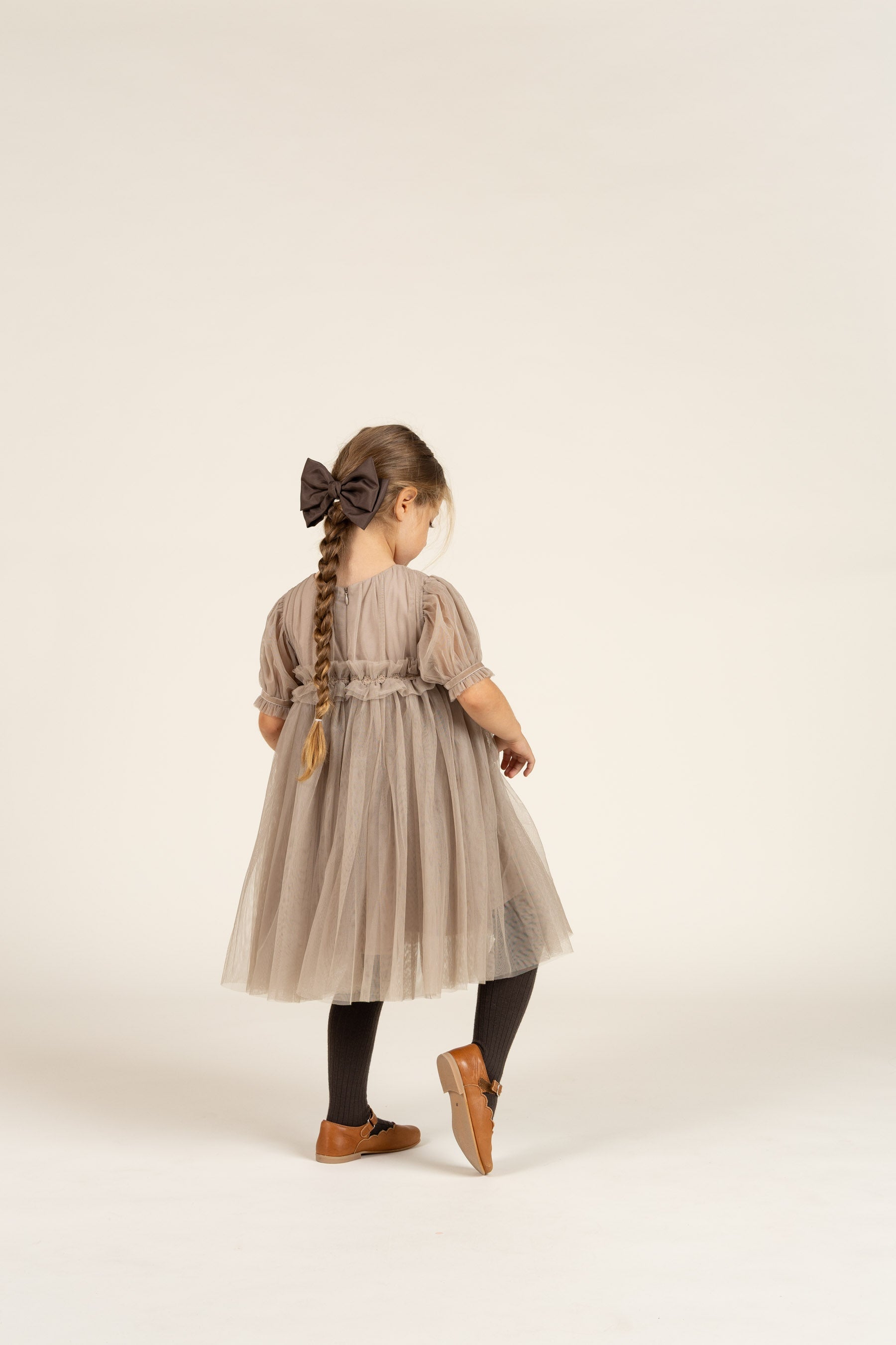 Tüllkleid - All - Caffe Latte | 100672 Mille