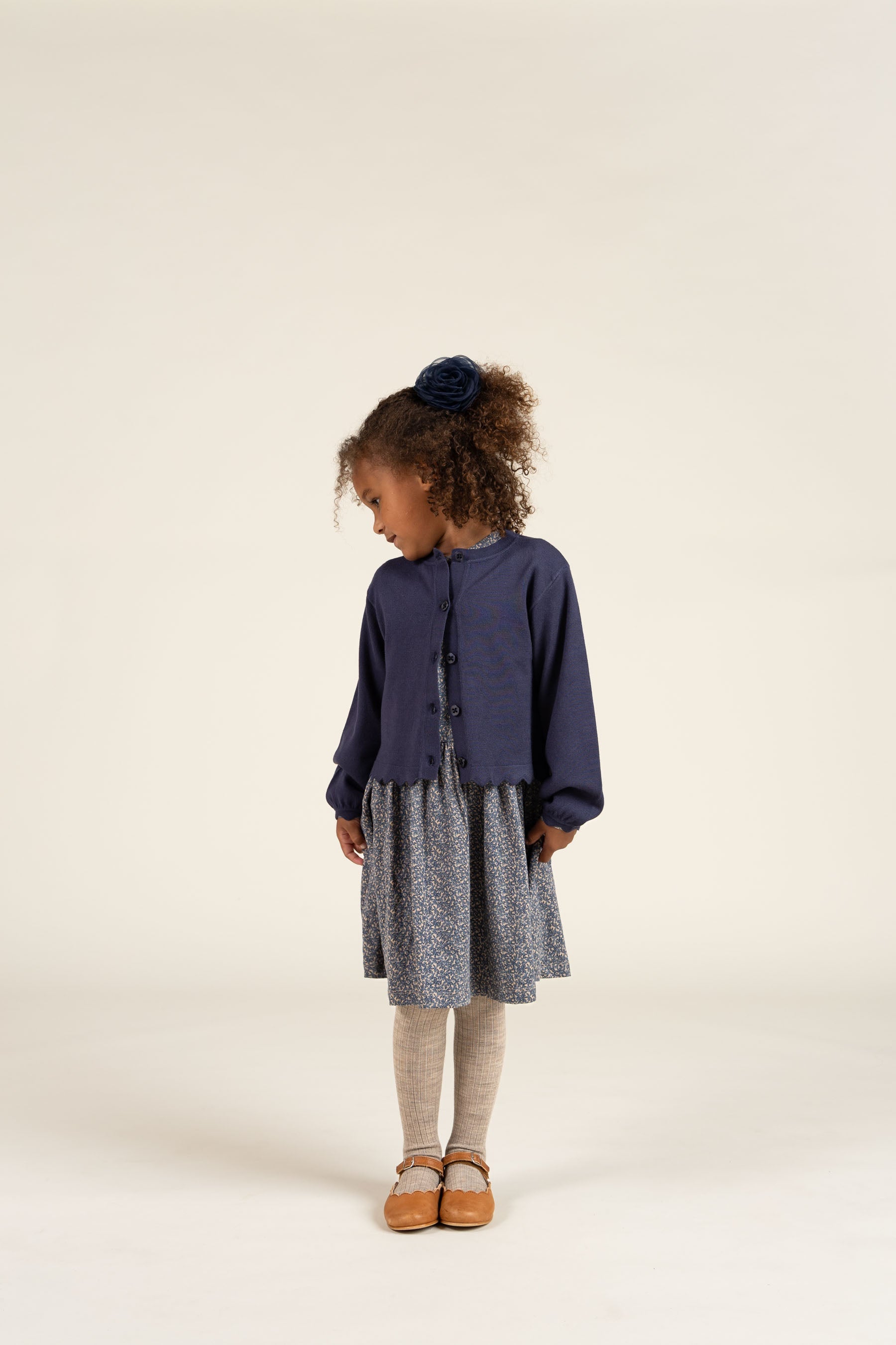 Strickjacke - Kids - Navy | 100824 Nicole