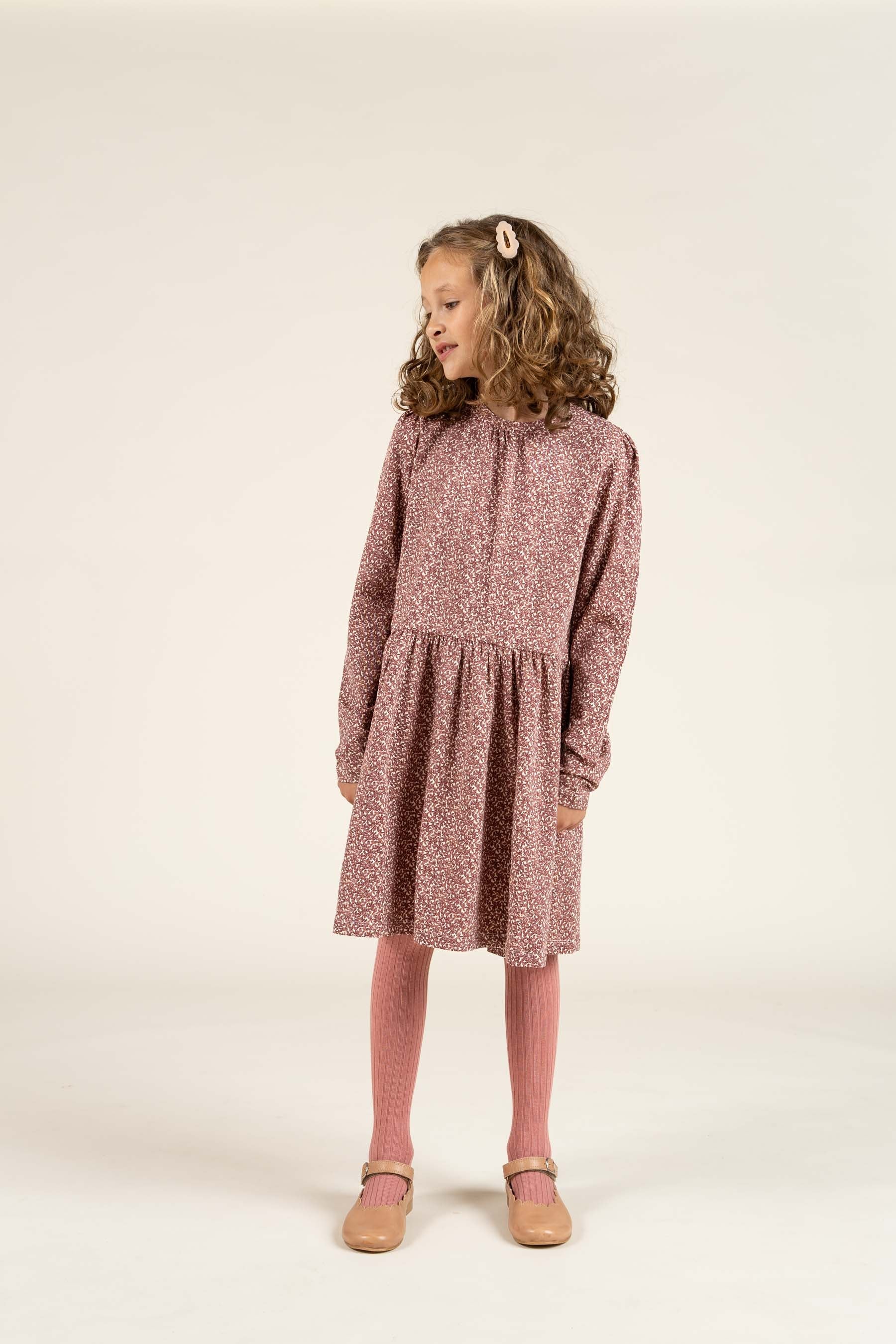 Bedrucktes Jersey-Kleid - Tween - Vintage Red | 100763 Ada