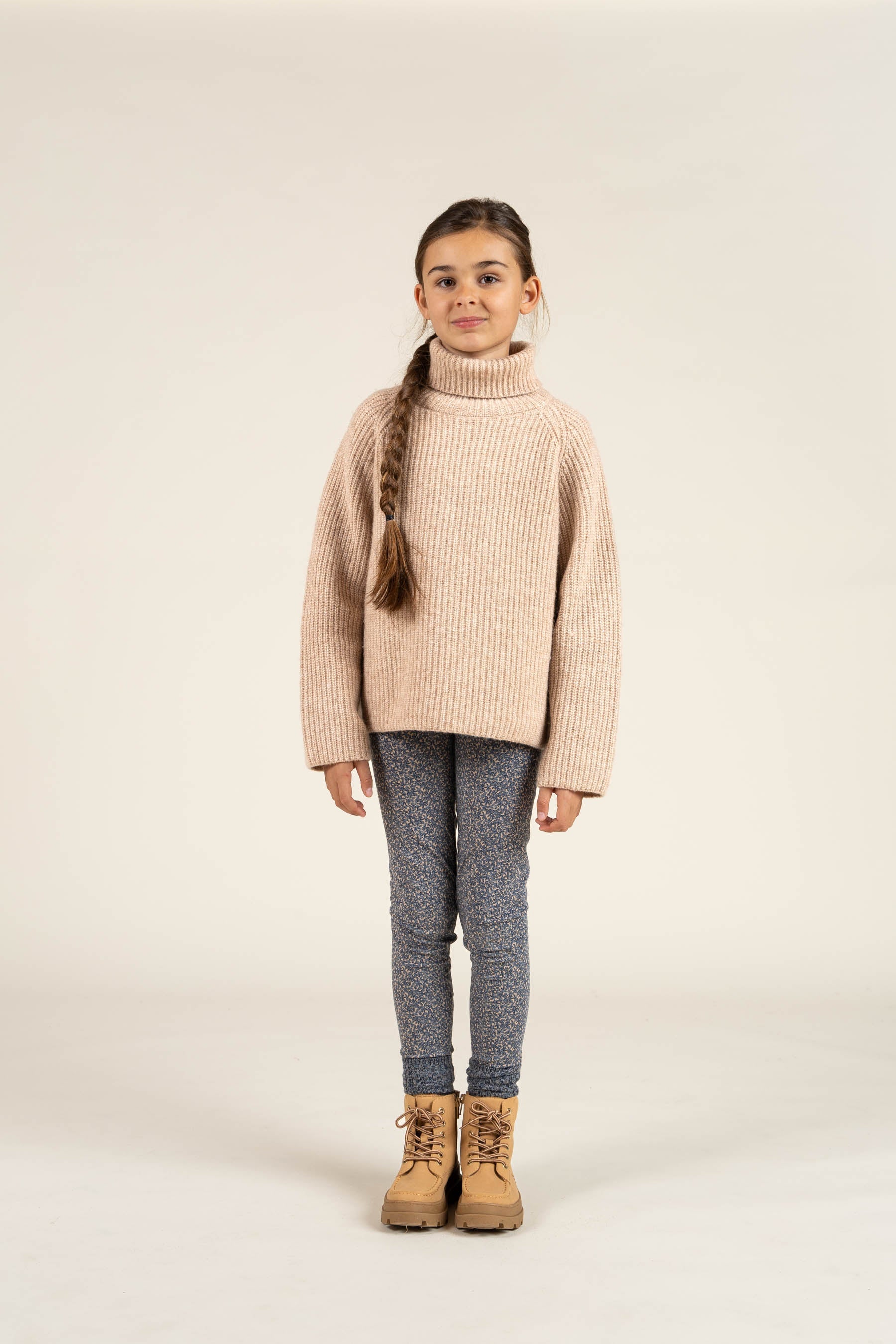 Woll Mix-Pullover - All - Beige Melange | 100759 Grace