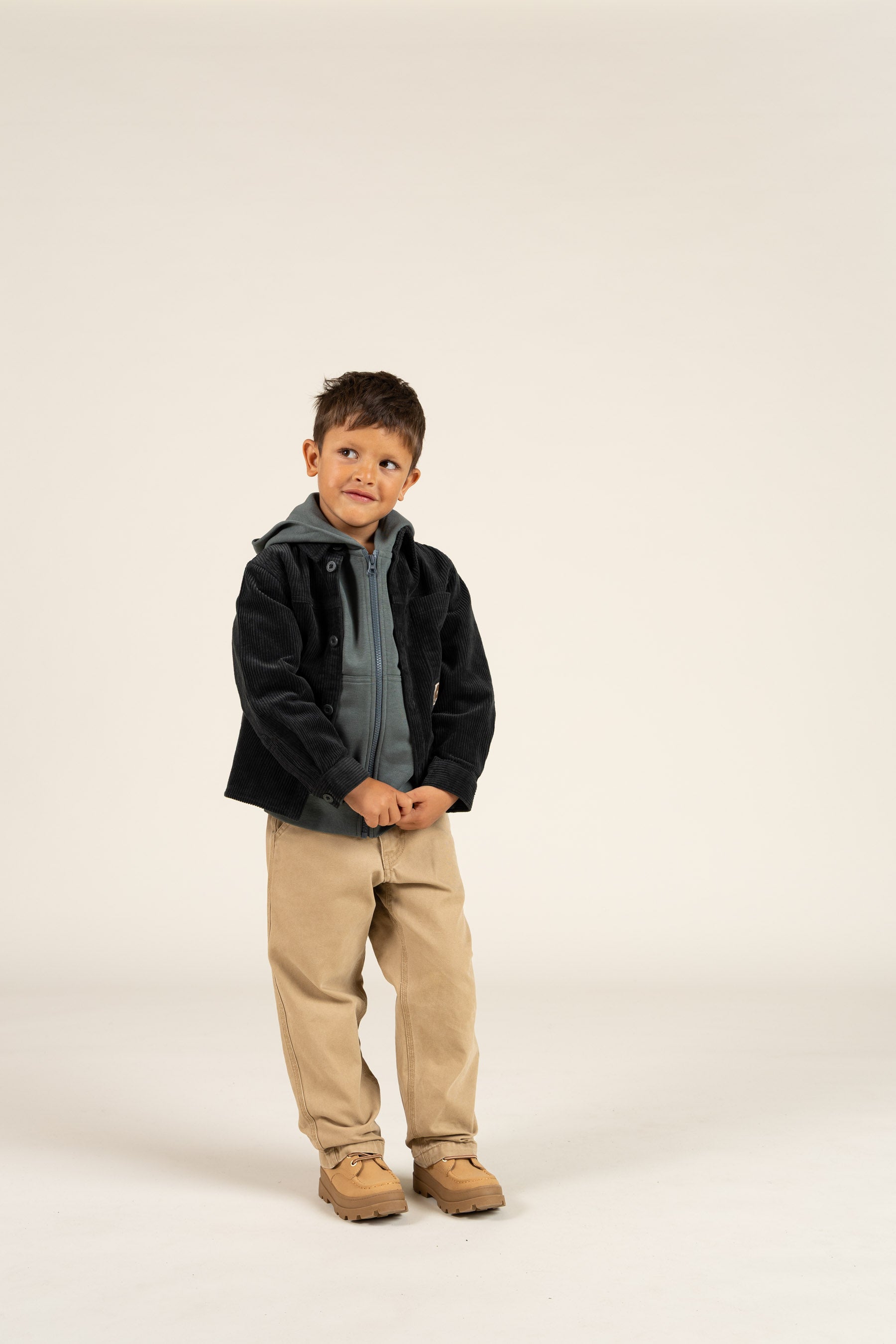 Canvas-Hose - Kids - Beige | 100114 Dereck