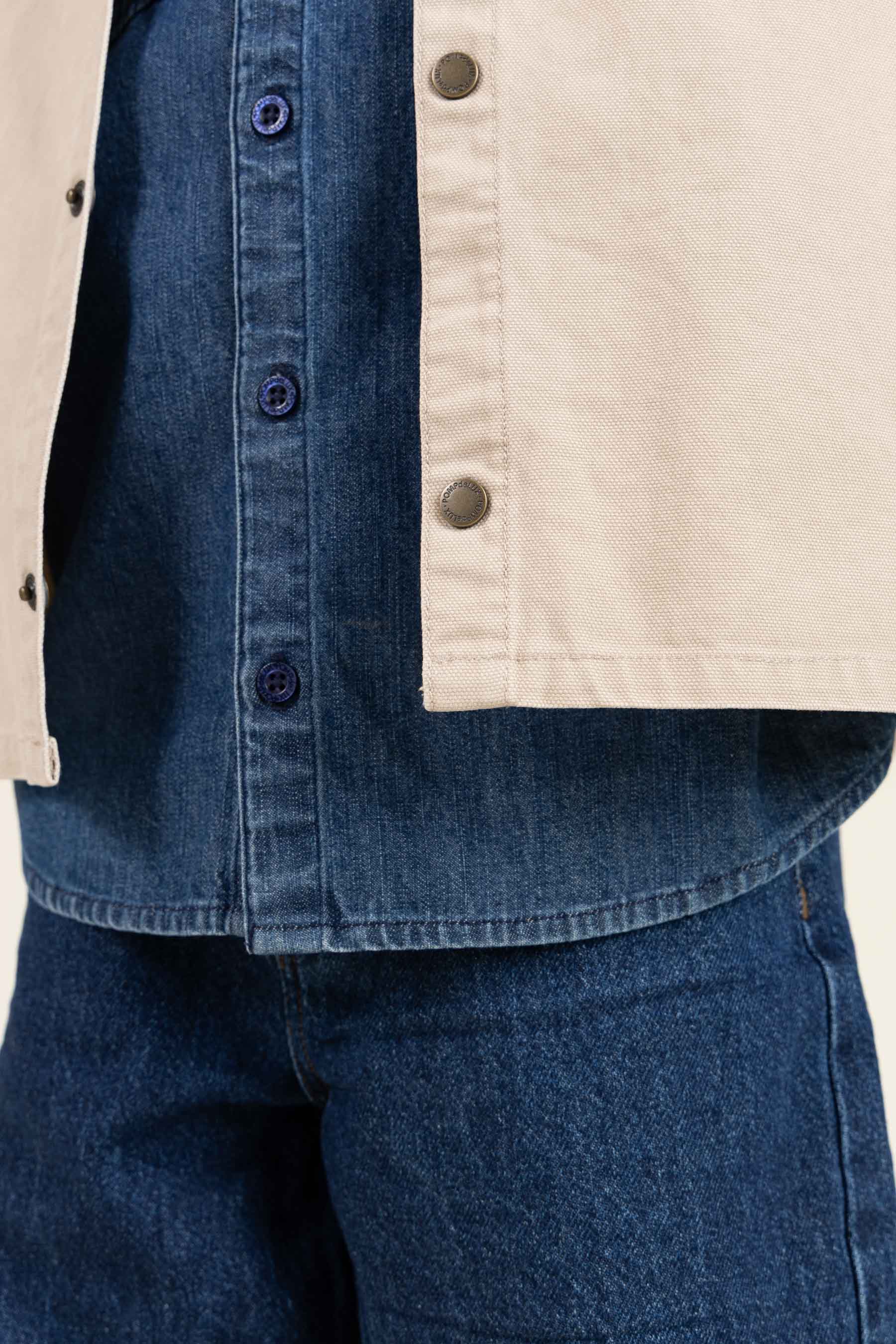 Jeanshemd - Tween - Dark Blue Denim | 100369 Delhi