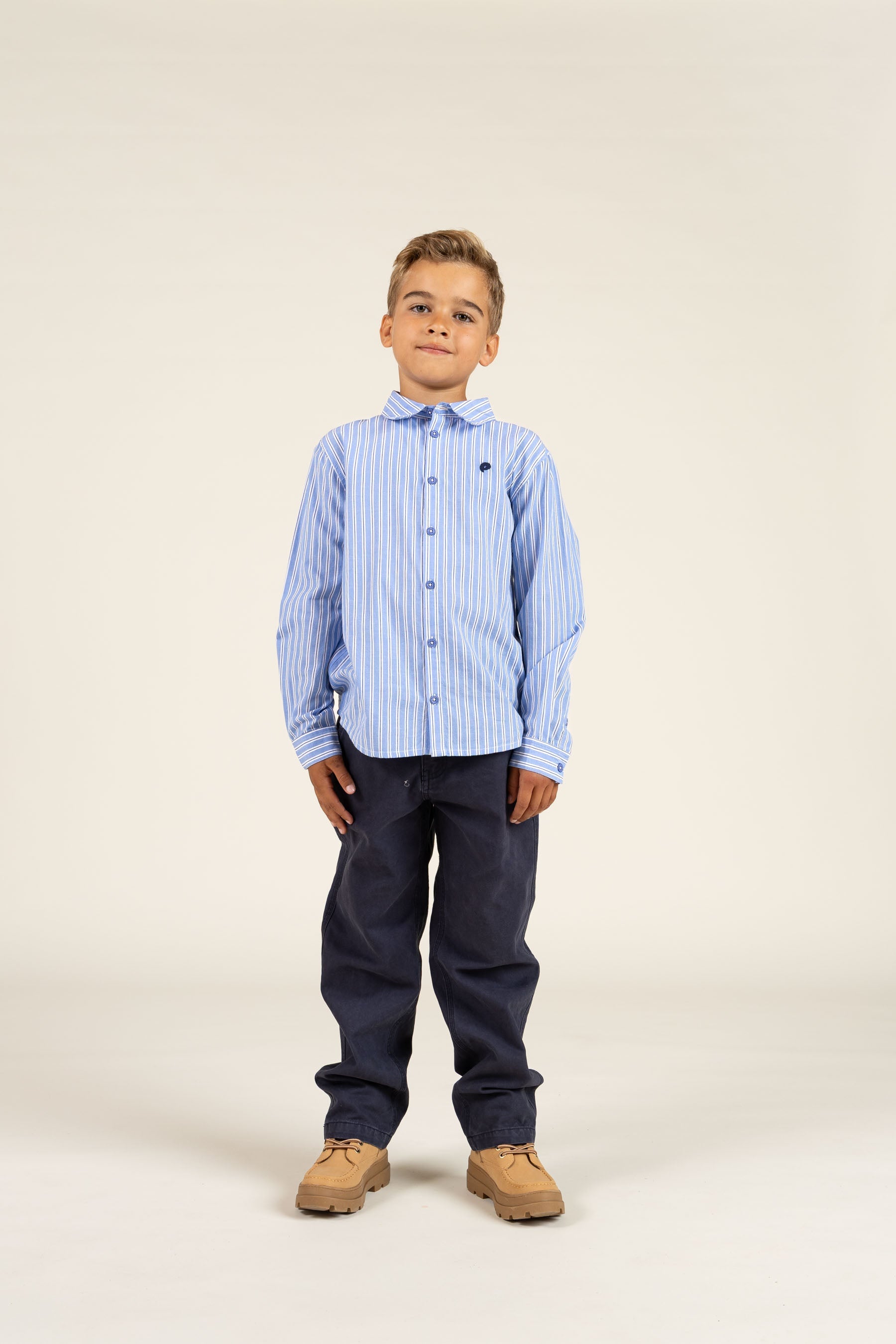 Gestreiftes Hemd - Tween - Blue Stripe | 100489 Kai