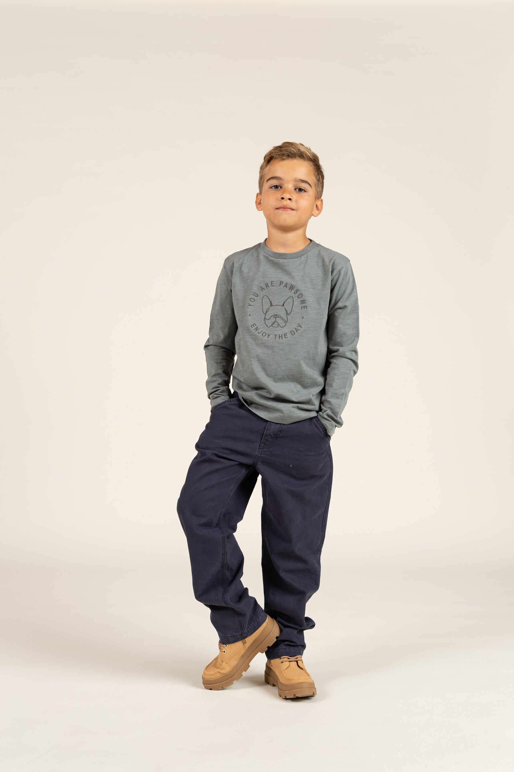 Canvas-Hose - Tween - Navy | 100337 Dereck