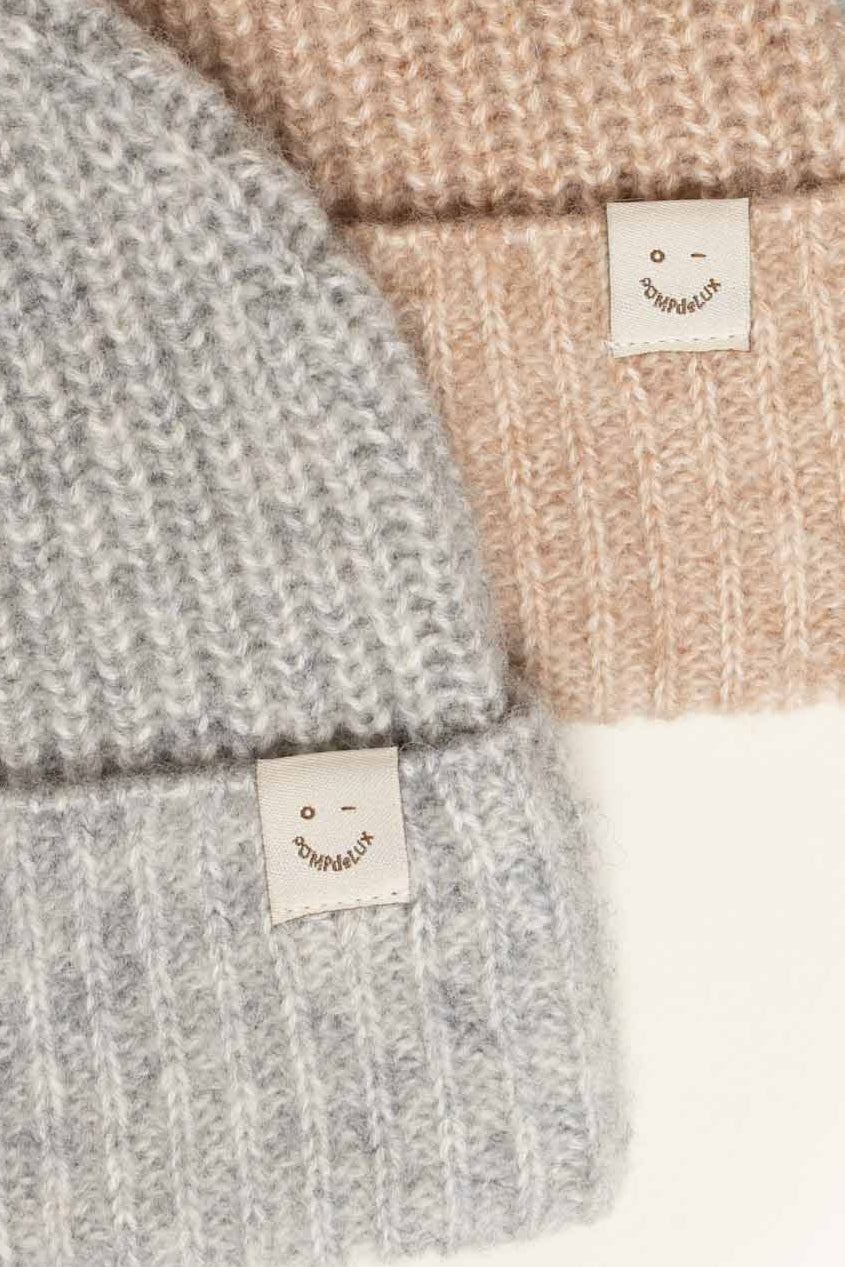 Woll Mix- Mütze - All - Beige Melange | 100751 Cork