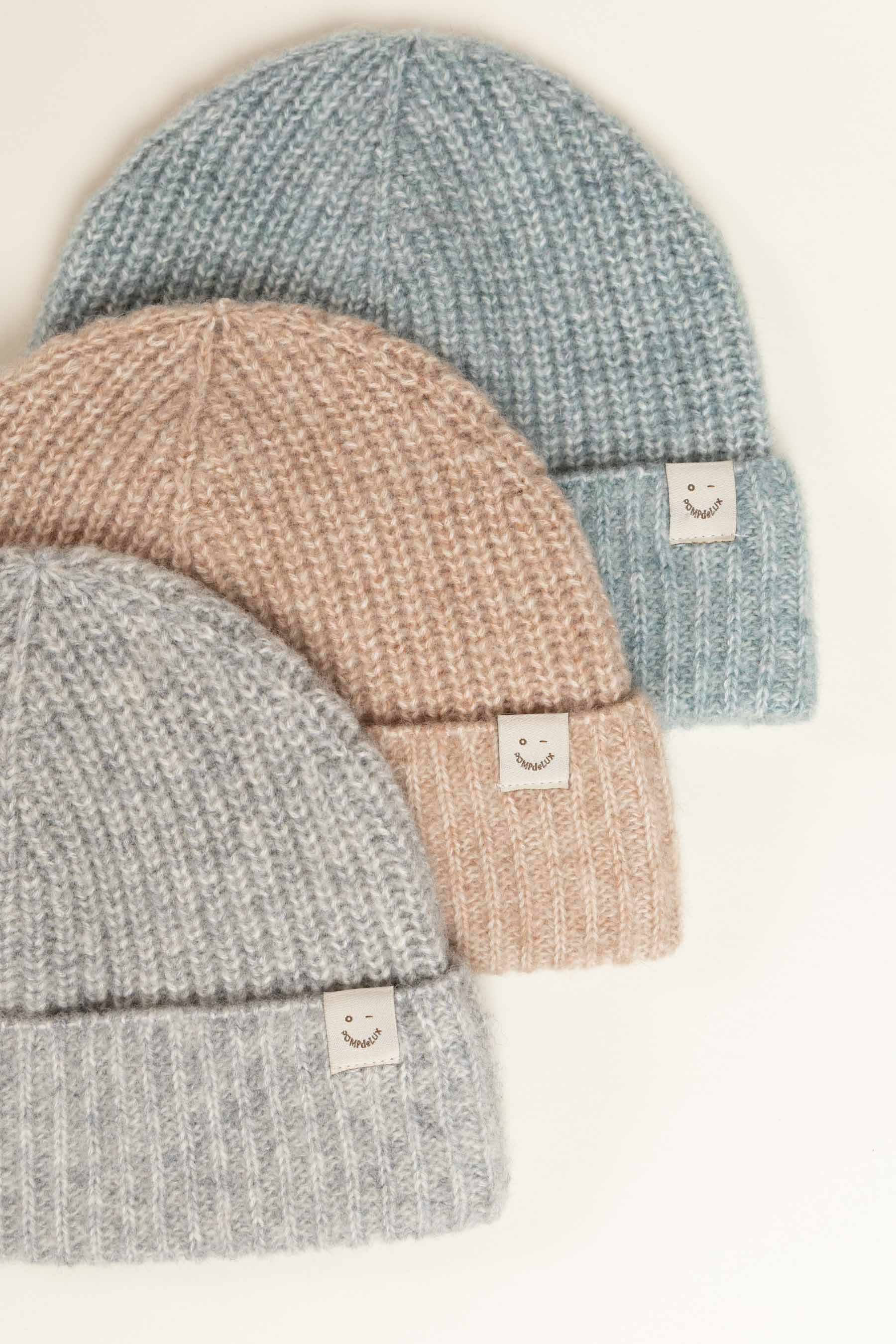 Woll Mix- Mütze - All - Green Melange | 100750 Cork