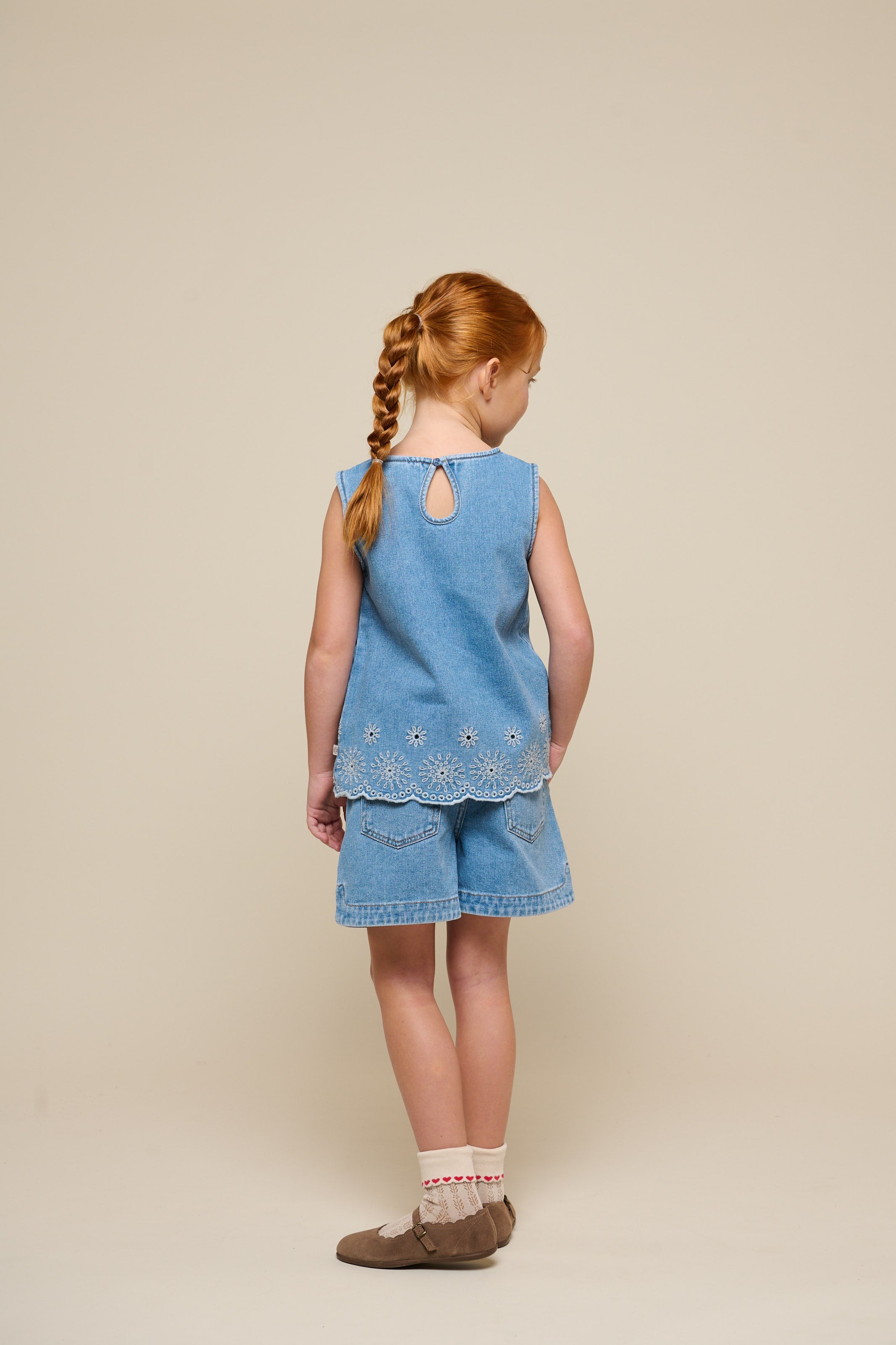 Denimshorts - Tween - Light Blue Denim | 101017 Vera