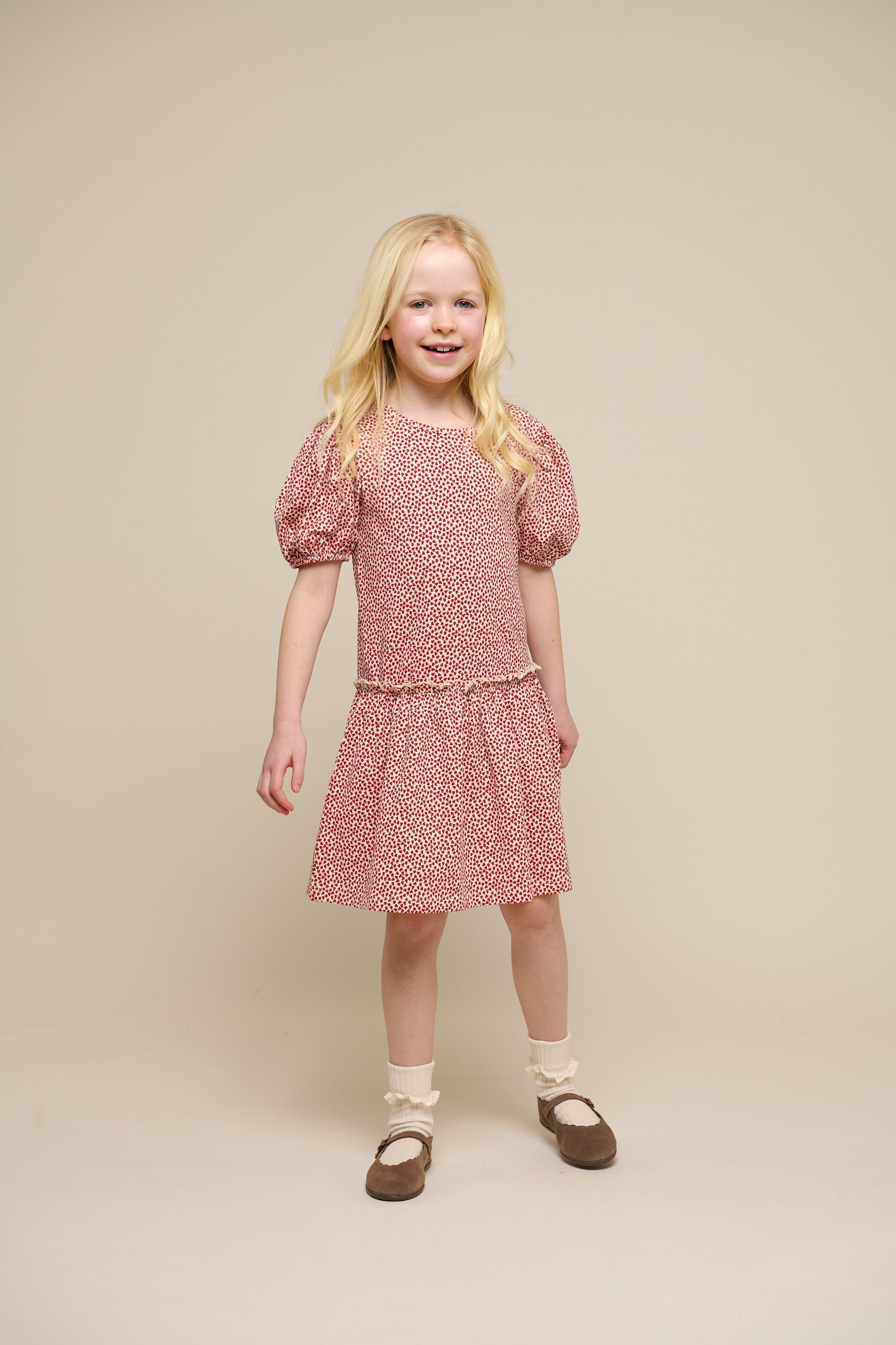 Jersey-Kleid - Tween - Cherry Red | 101226 Lea