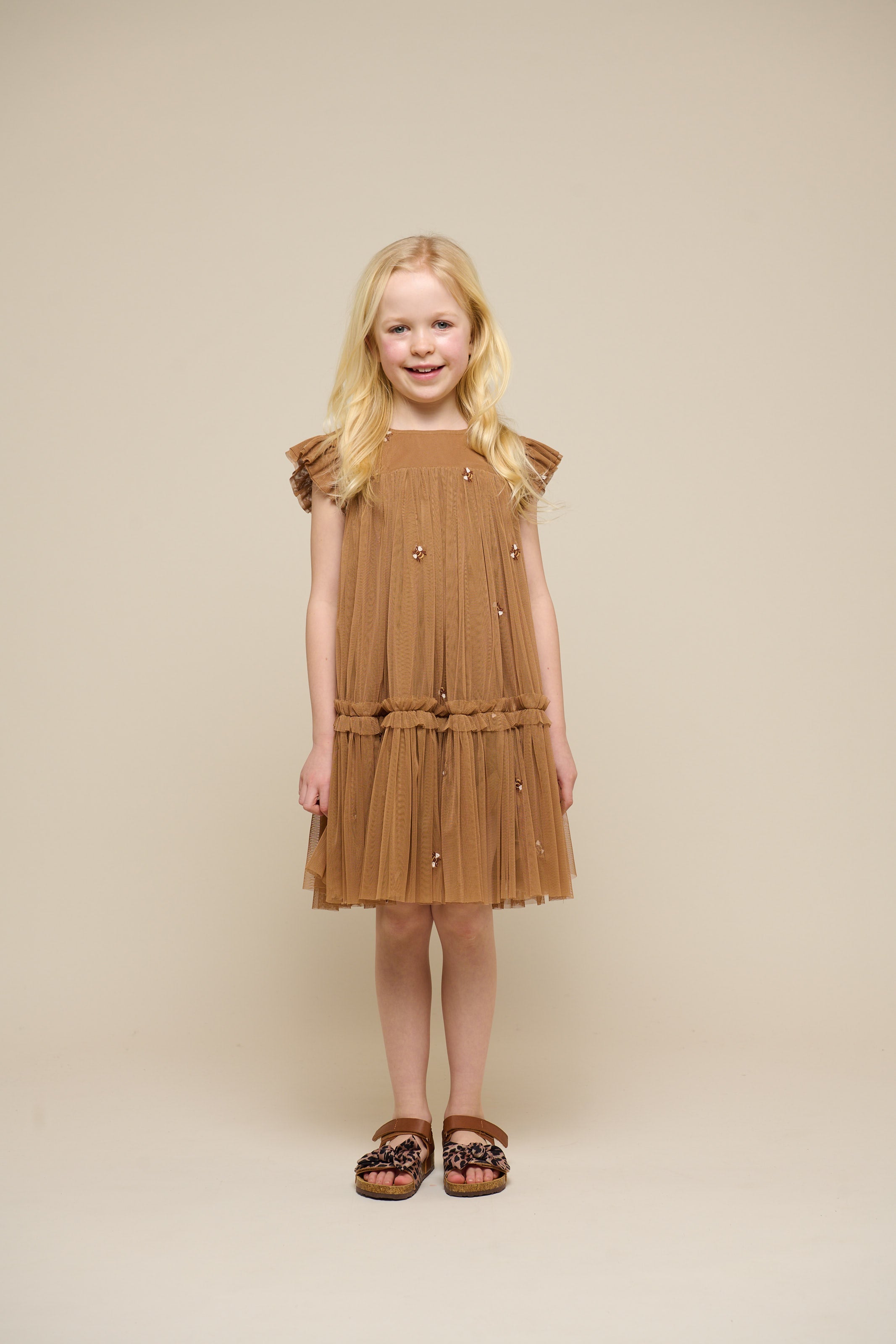 Honigbiene Tüllkleid - Tween - Coconut | 100965 Daisy