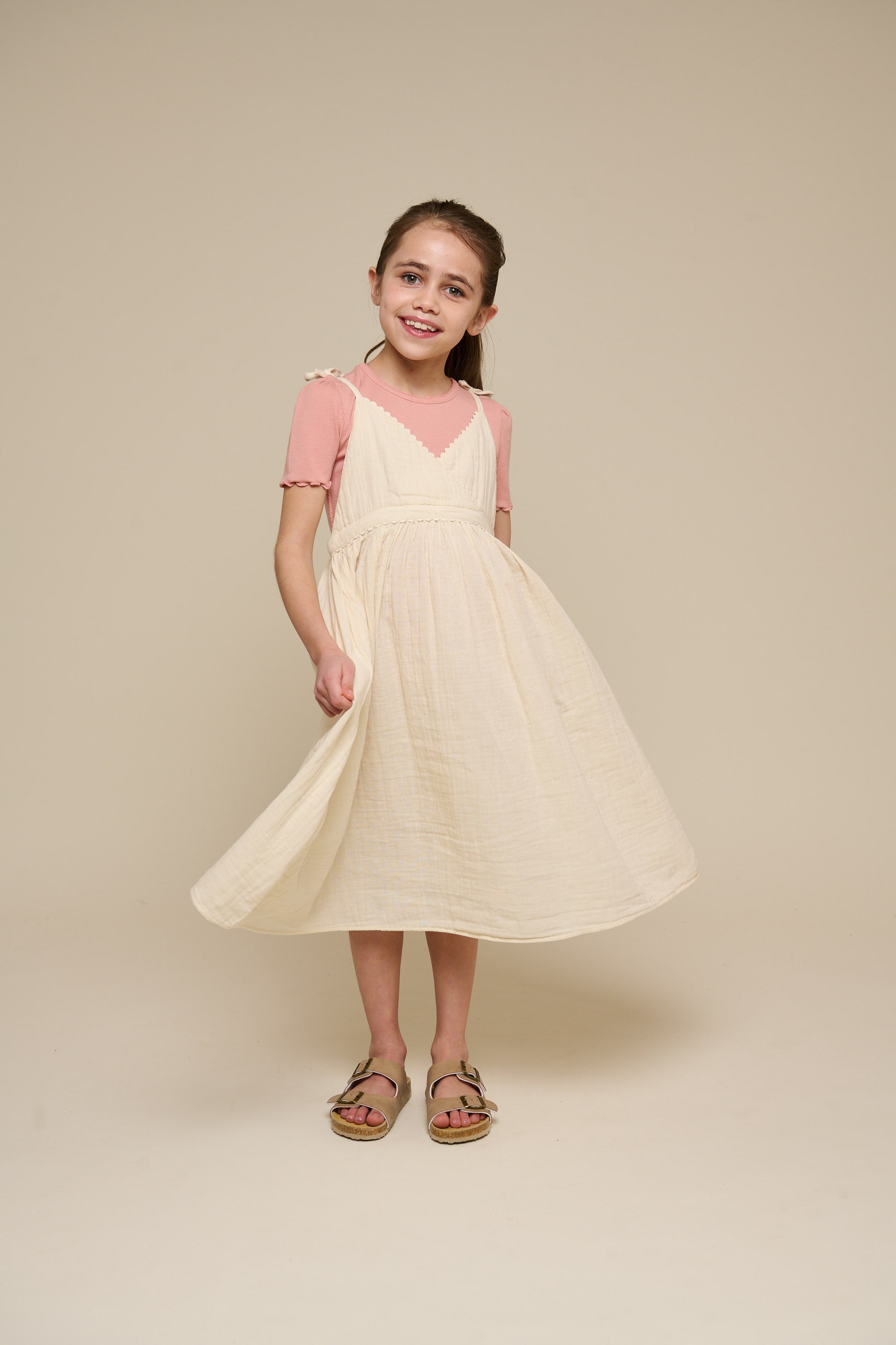 Gaze Trägerkleid - Tween - Off White | 100911 Jasmine