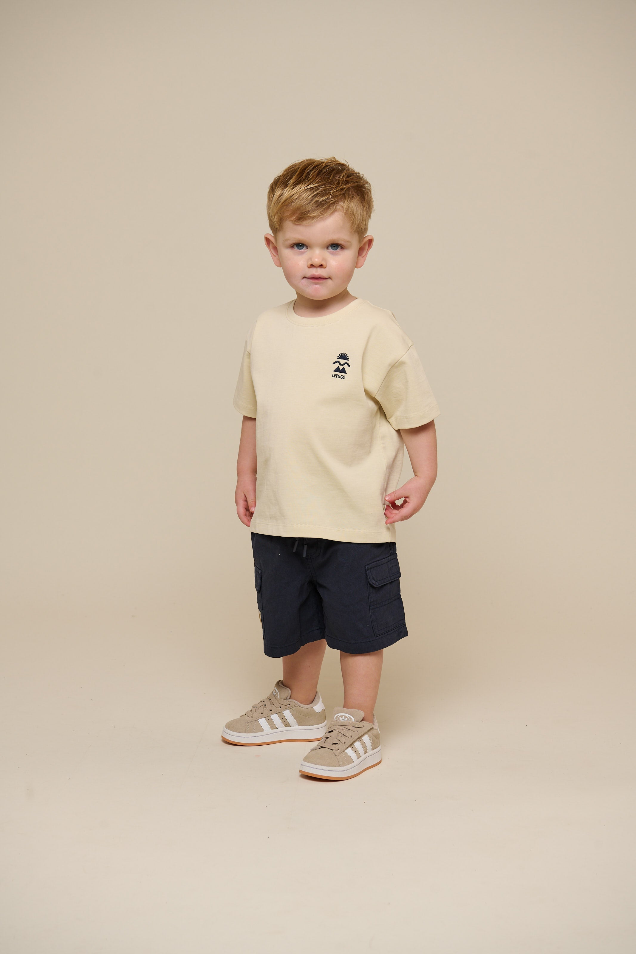 T-Shirt aus schwerem Jersey - Kids - Offwhite | 101334 Jesse