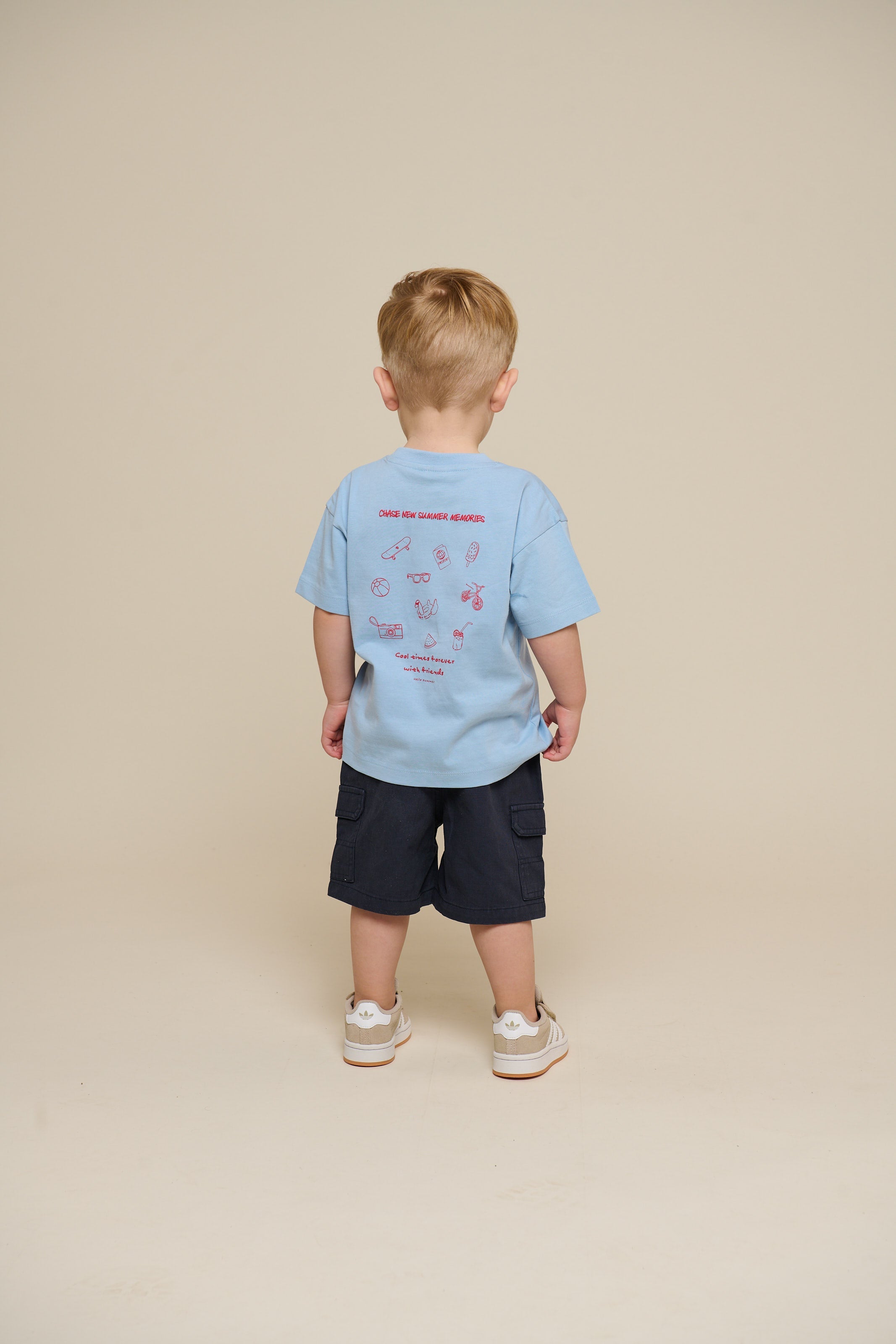 Cool Times T-shirt - Kids - Powder Blue | 101249 Daniel