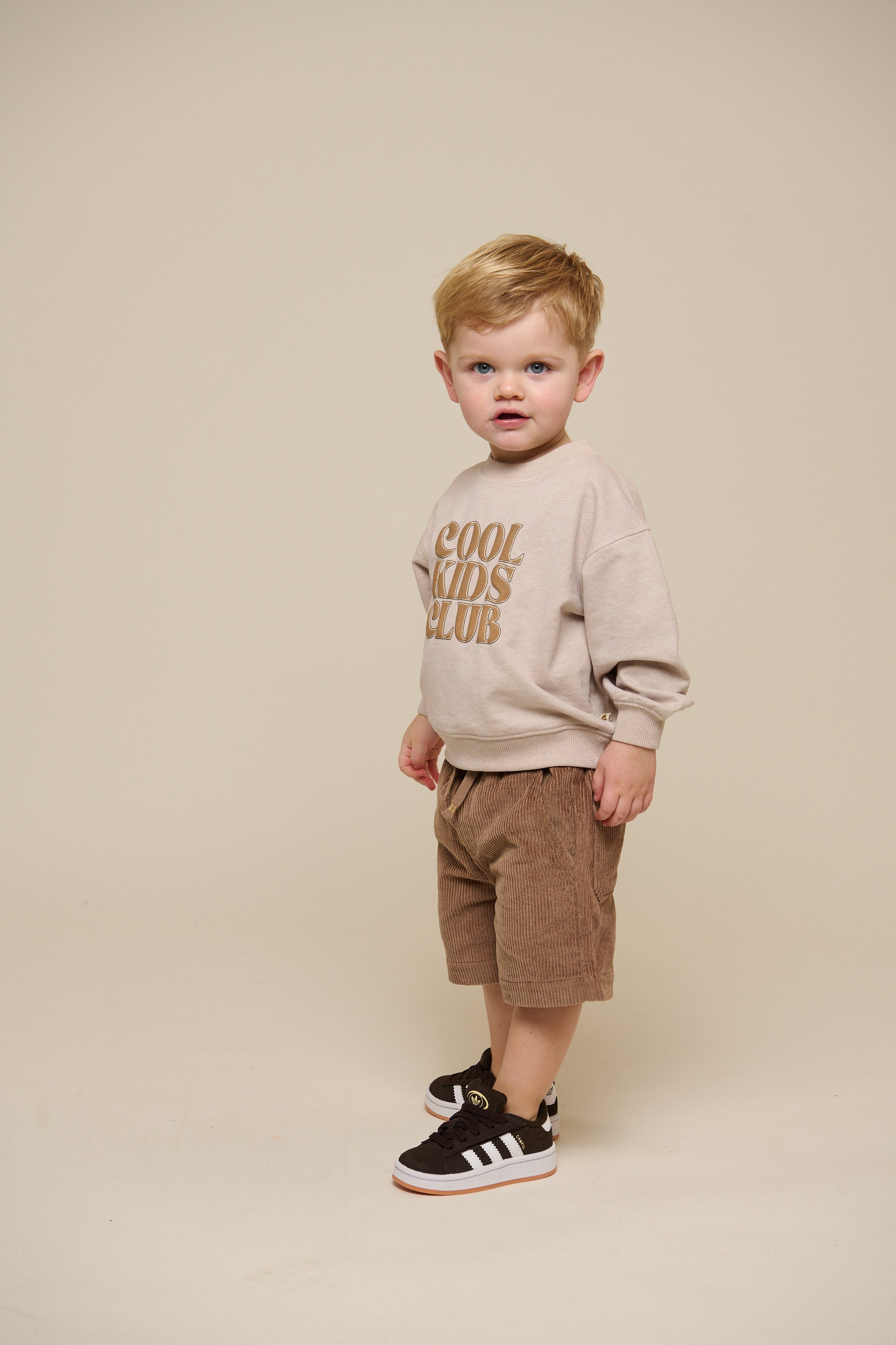 Crewneck-Sweatshirt - Kids - Nature melange | 101163 Nathan