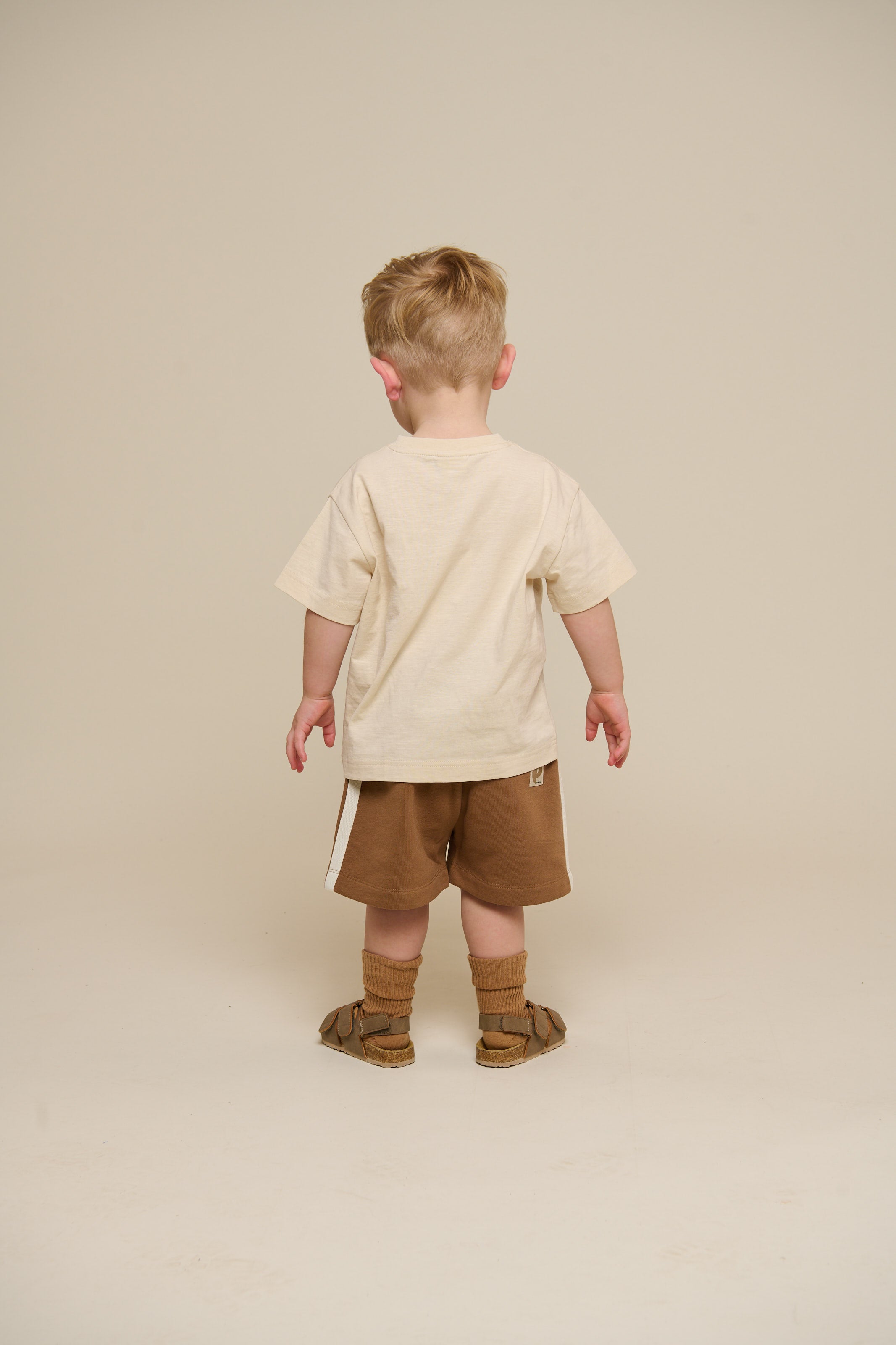Slub-Jersey Stickerei T-Shirt - Kids - Off White | 101159 Villum