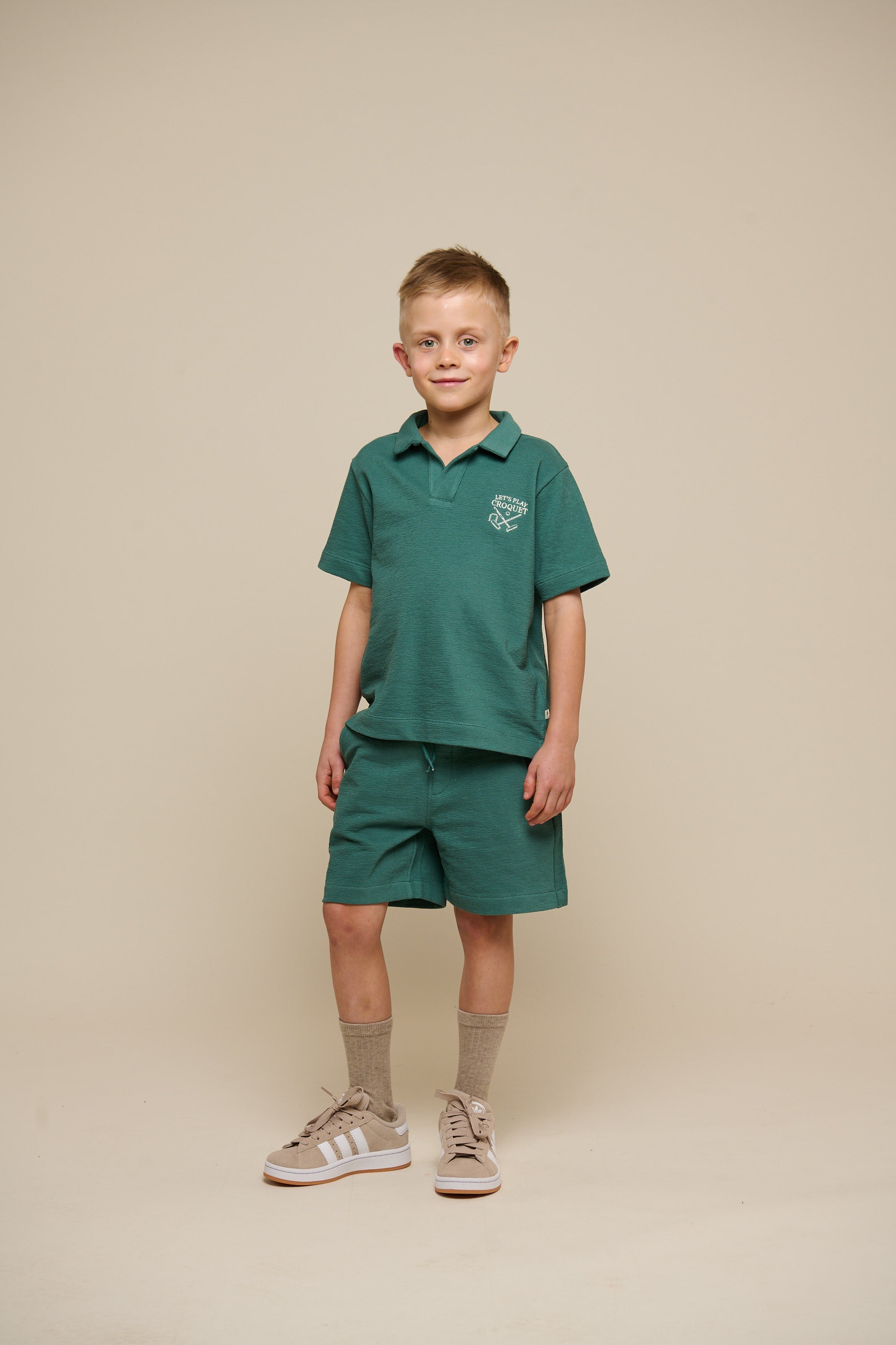 Strukturiertes Jersey-Poloshirt - Tween - Tropical Green | 101216 Sonny