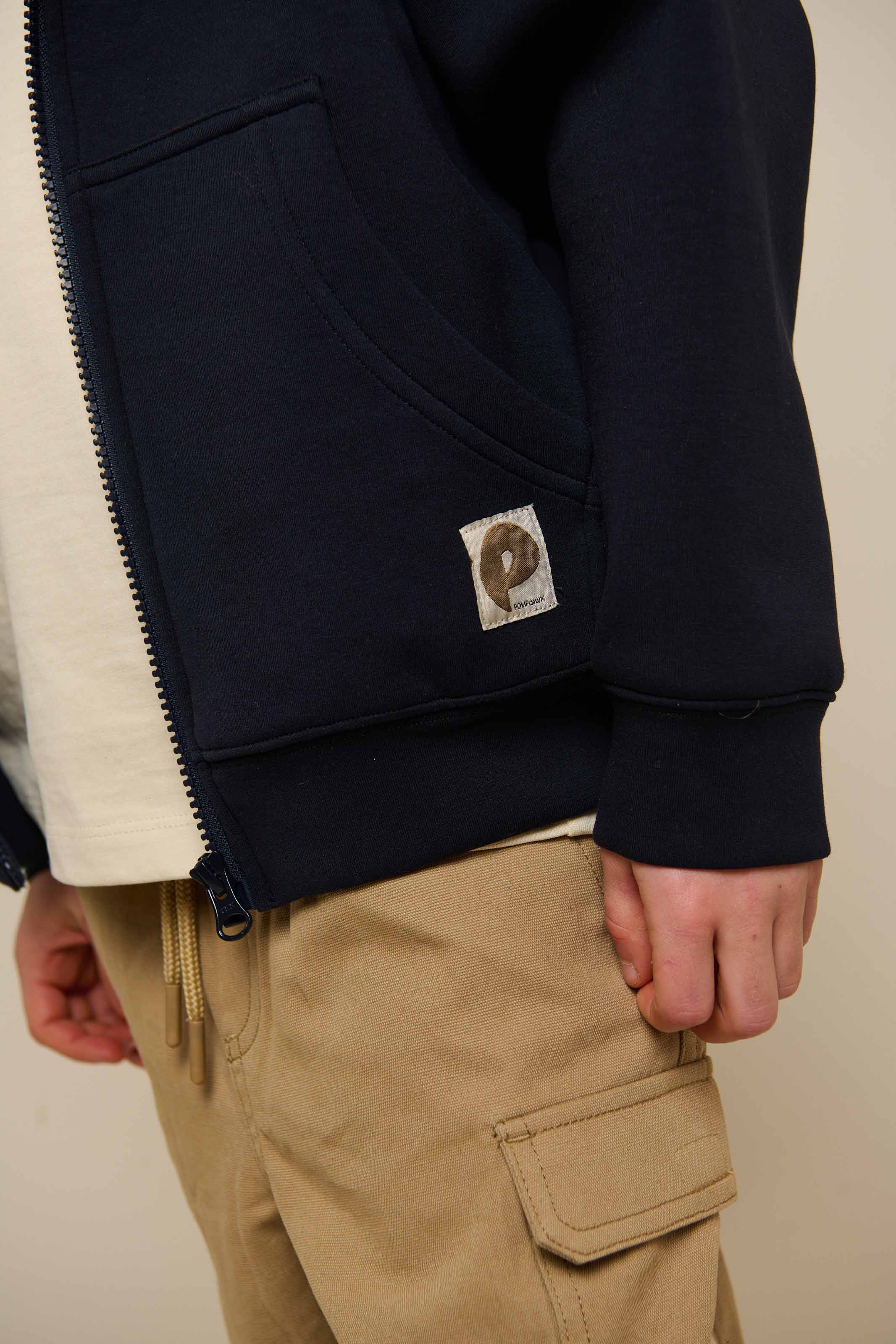 Scuba Hoodie mit Reißverschluss - Tween - Dark Navy | 100640 Liam