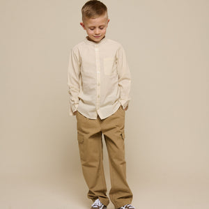Canvas-Hose - Tween - Khaki | 101133 Isack