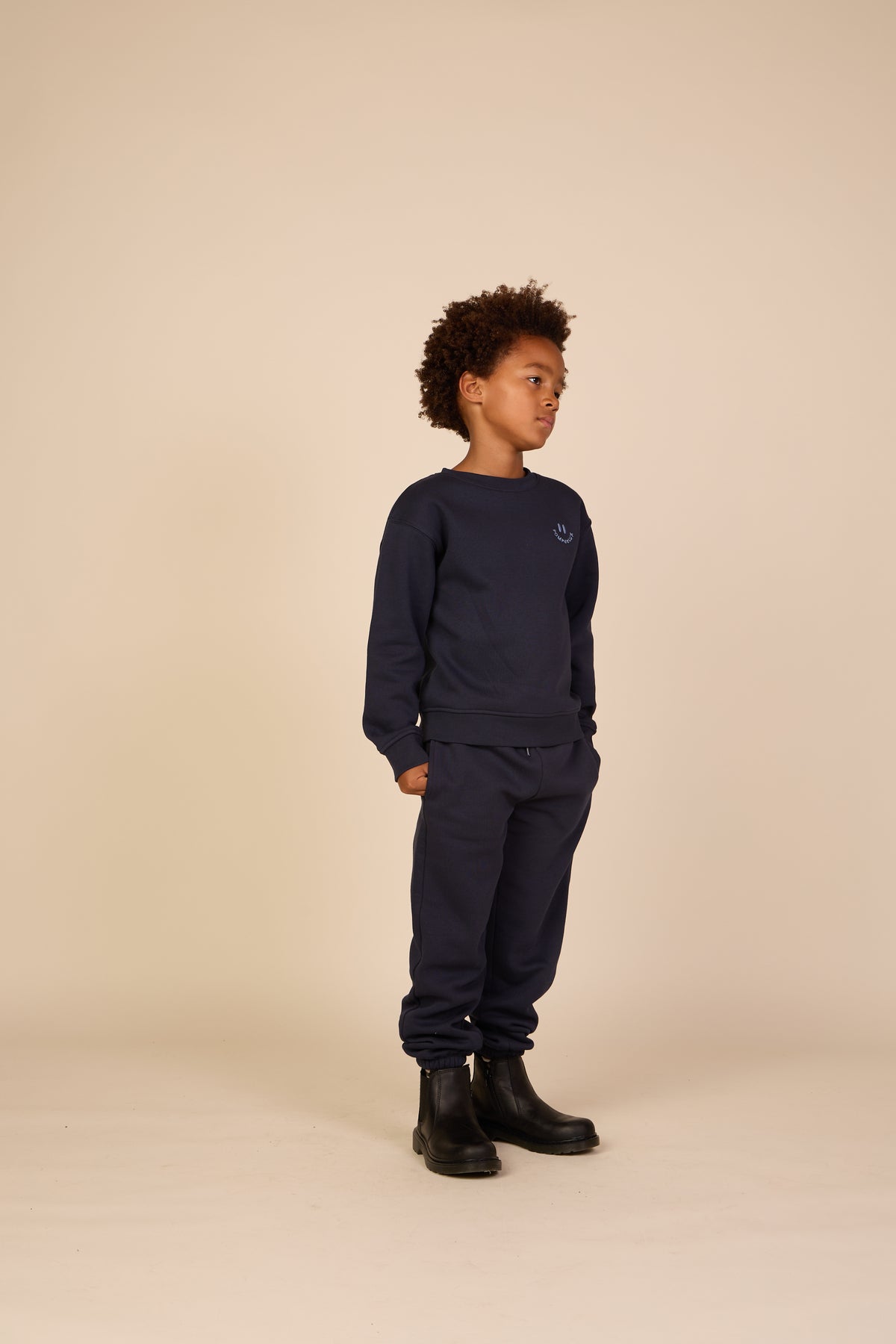 Jogginghose mit Smiley-Stickerei Tween - Navy | 101586 Andrew
