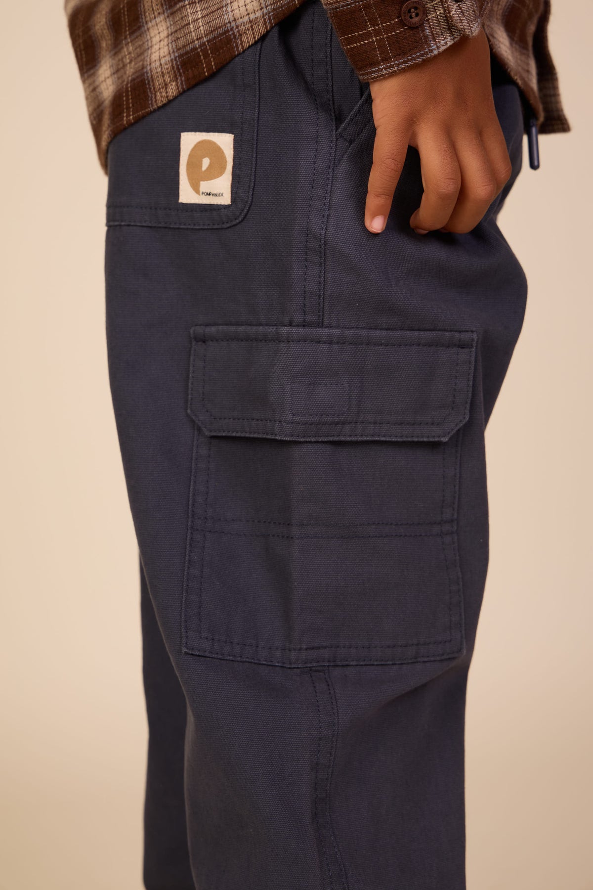 Canvas-Hose - Tween - Navy | 101135 Isack