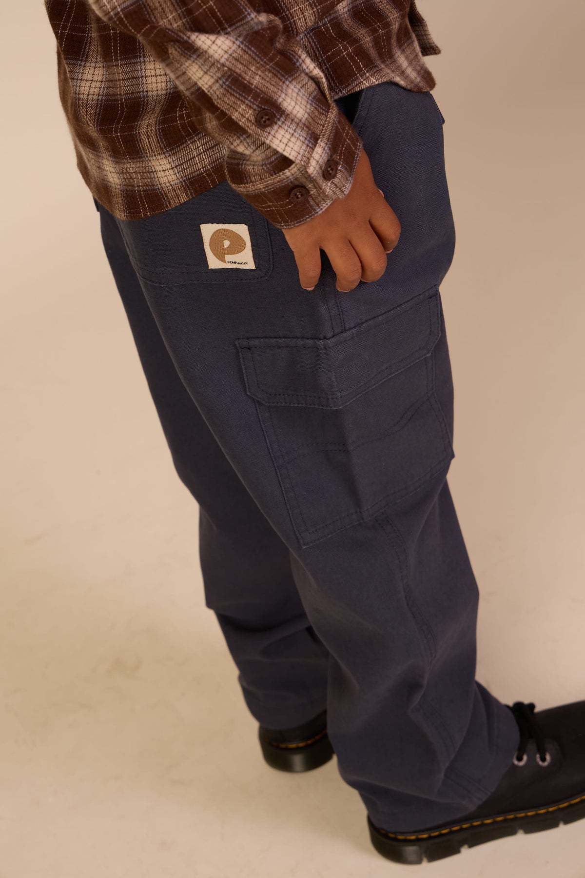 Canvas-Hose - Kids - Navy | 101134 Isack