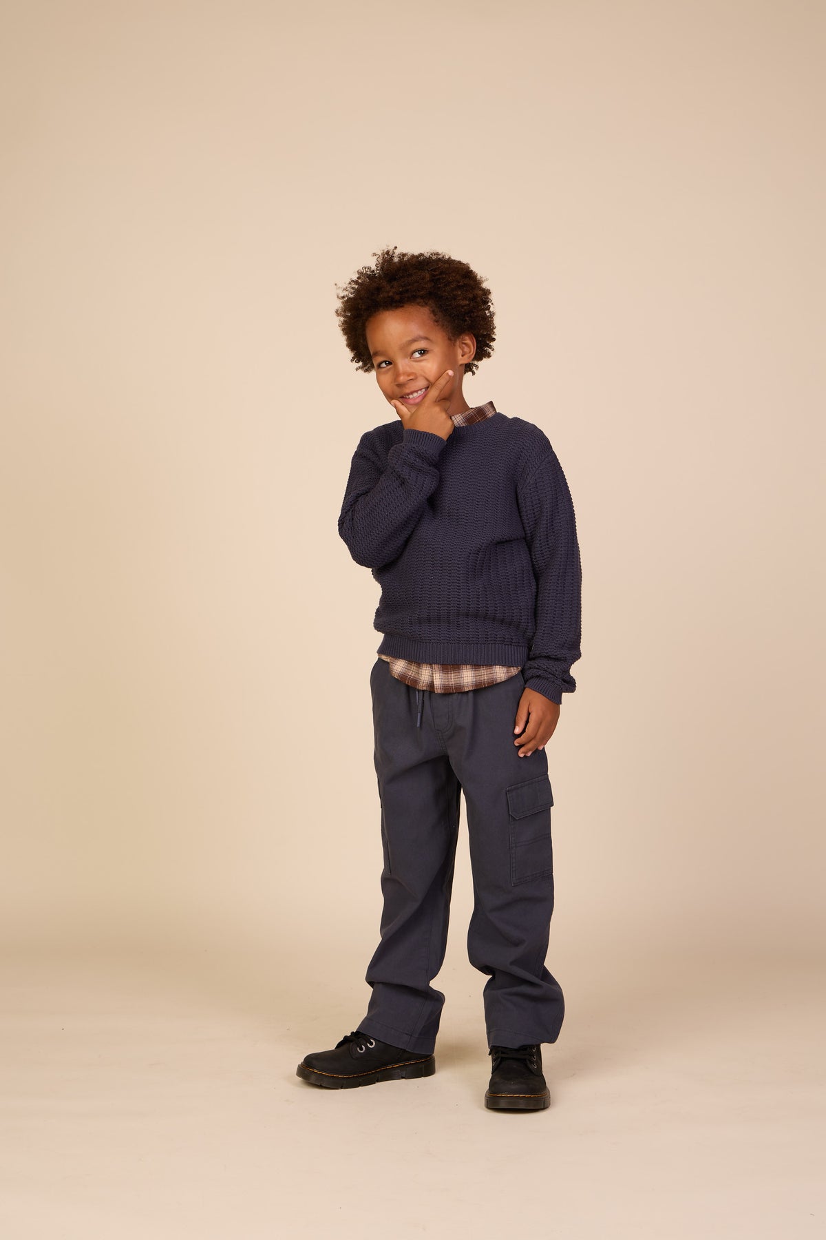 Strick Uni - Tween - Navy | 101282 Brady